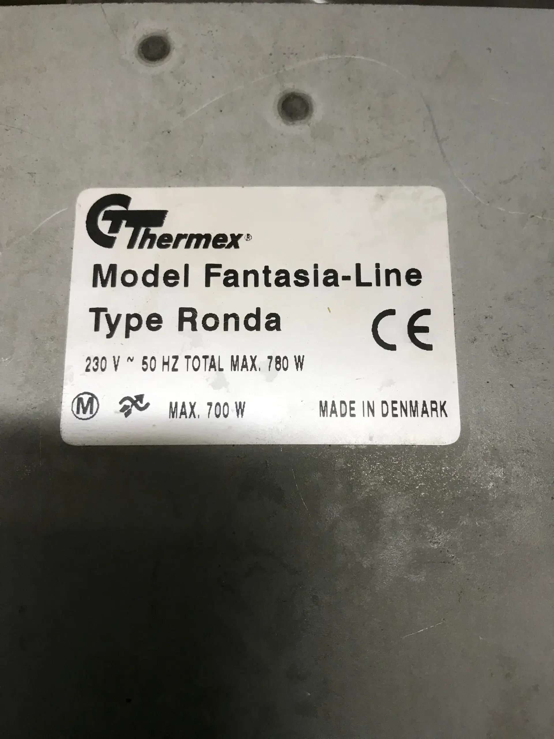 Motorstyring Thermex Ronda Fantasia-Line