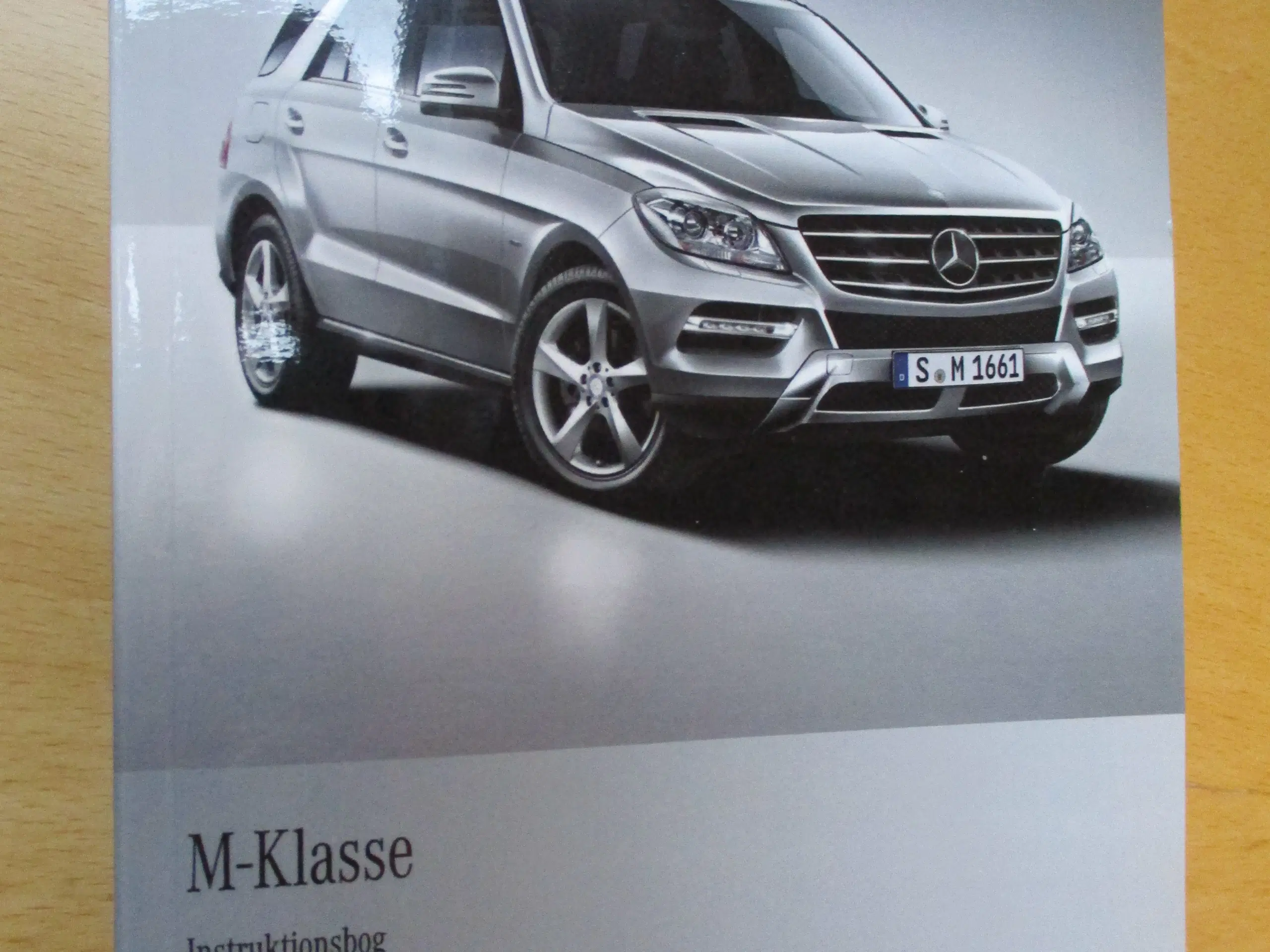 Mercedes ML instruktionsbog