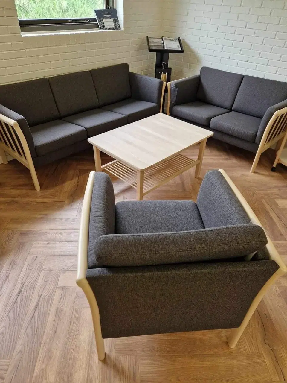 Ny 2+3 pers sofasæt