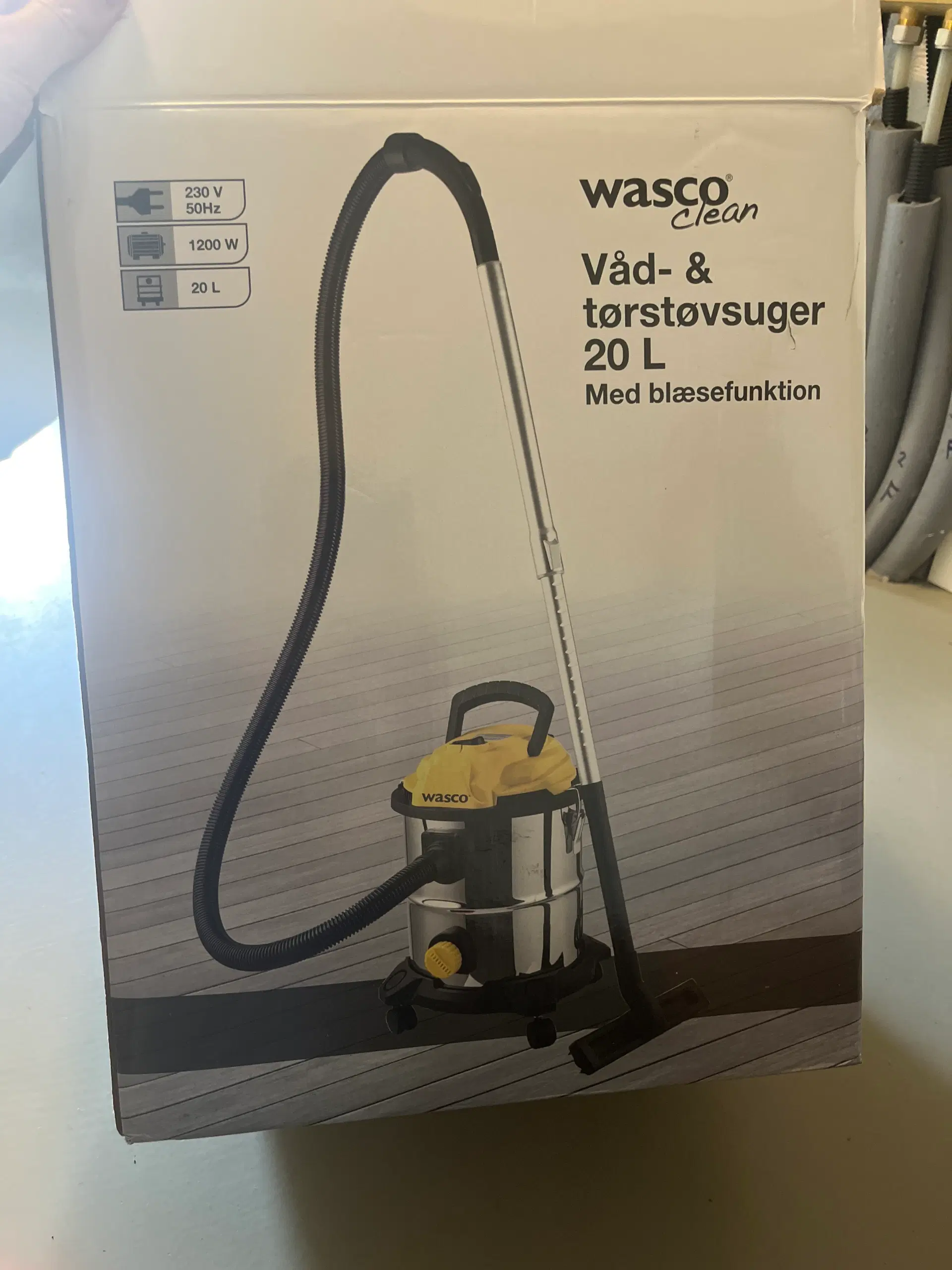 Wasco Clean Våd  tørstøvsuger 20 L