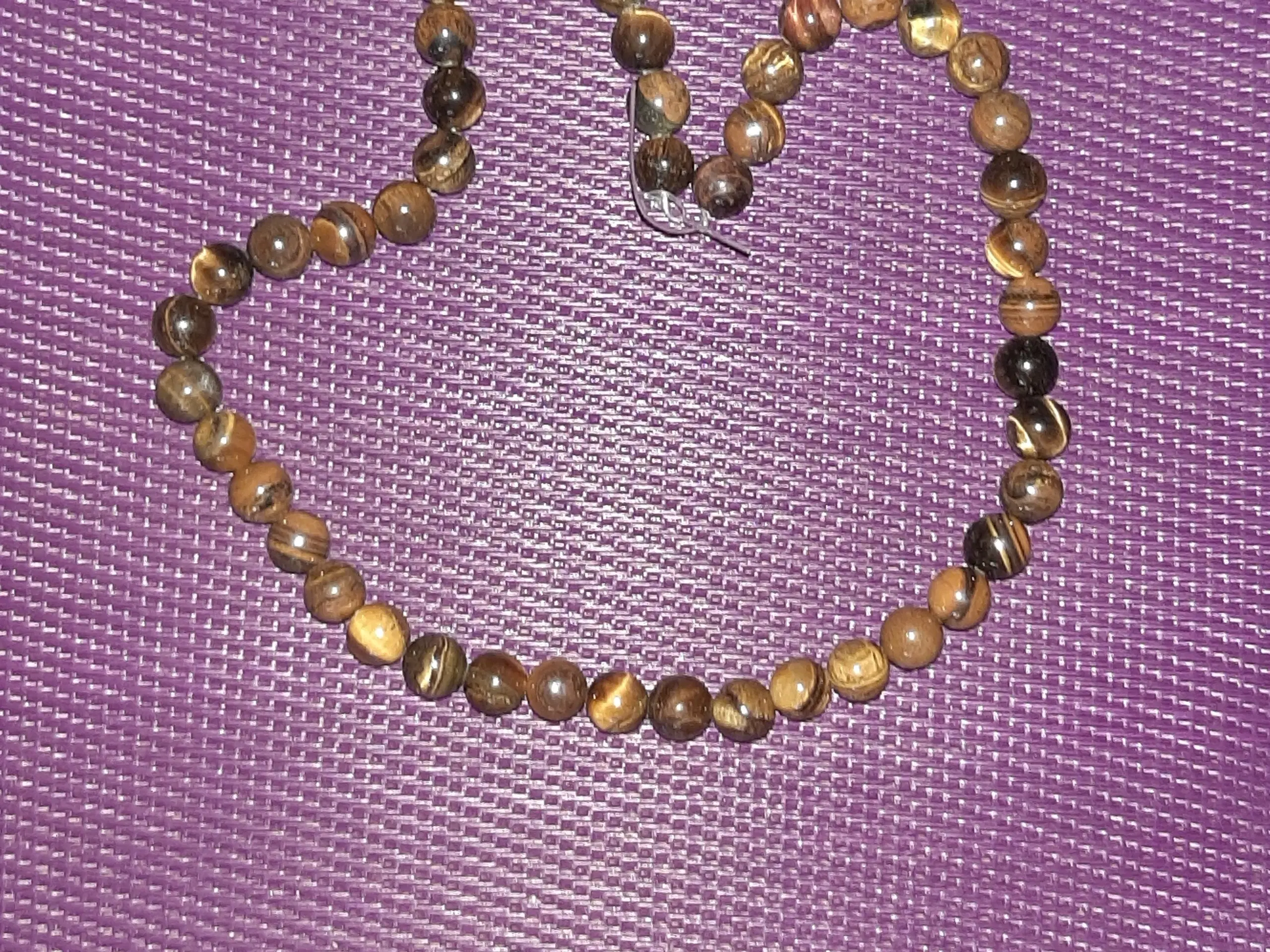 Tiger Eye perler på snor- afrikanske8 mm-47 styk