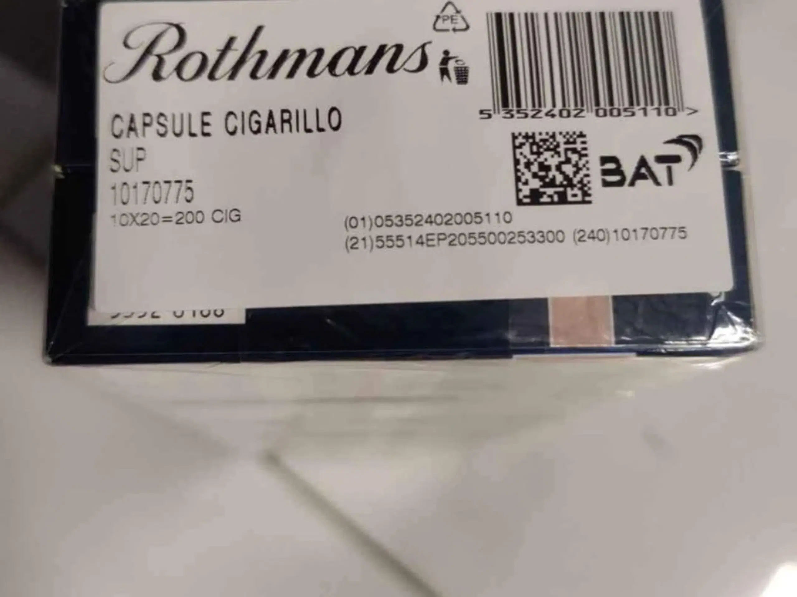 Rothmans cigarillo