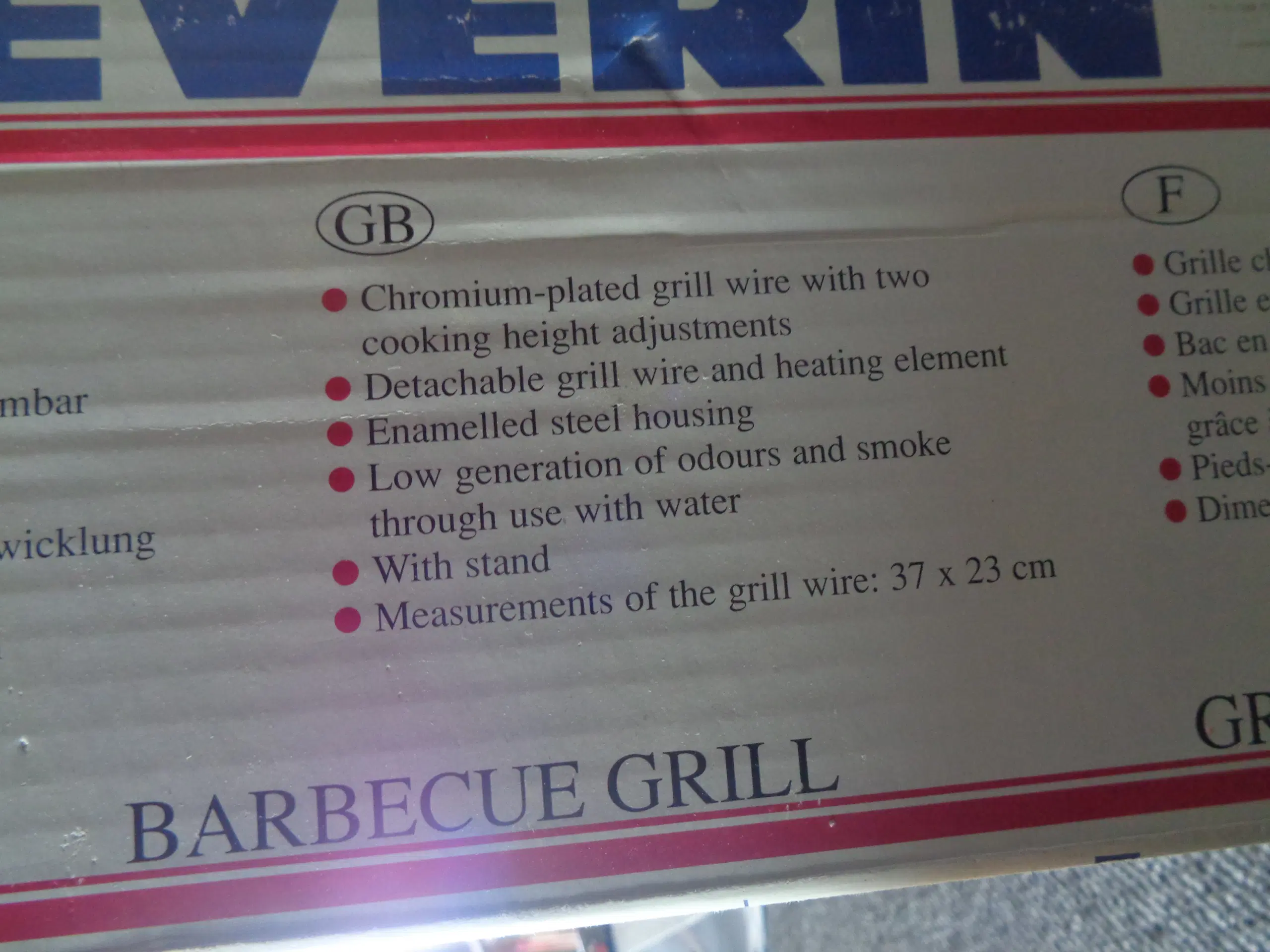 Barbeque grill