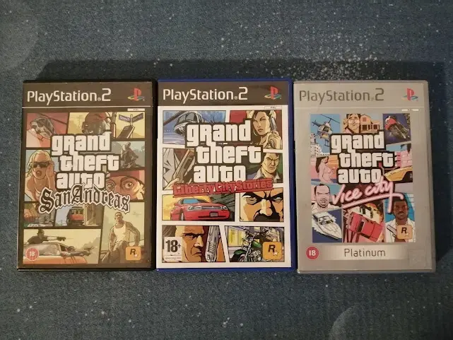 San Andreas/GTA Vice City/Liberty City Stories