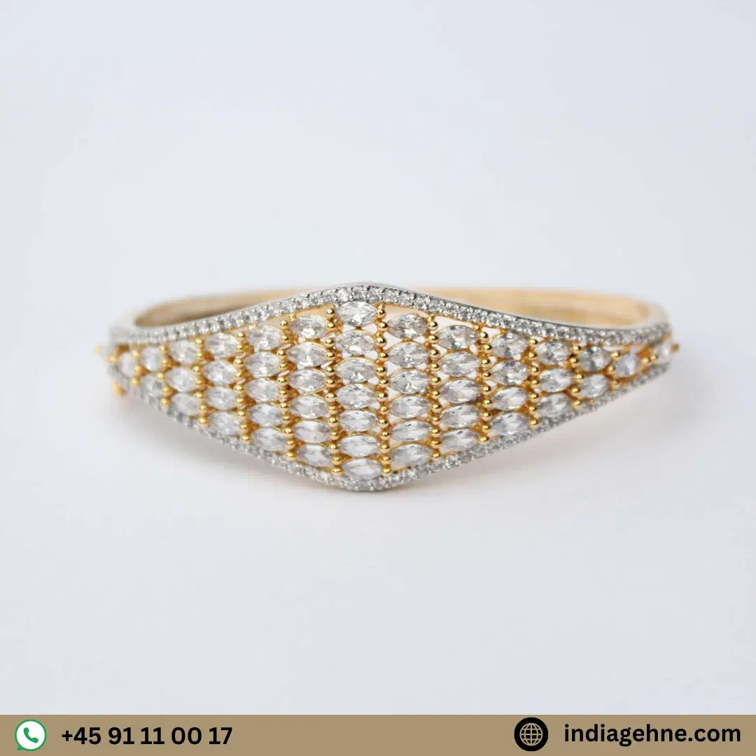 Elegant American Diamond Bracelet - Sparkle with S