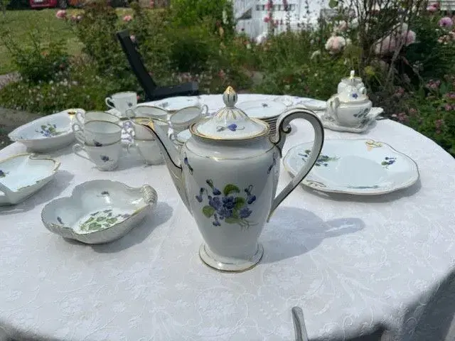 porcelæn kaffestel