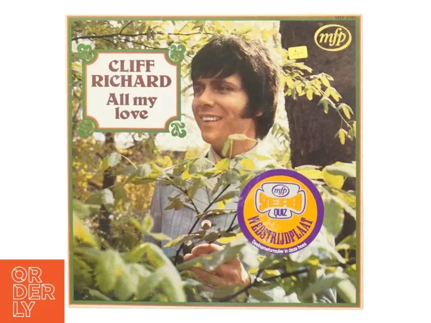 Cliff Richard all my love fra Mfp (str 30 cm)