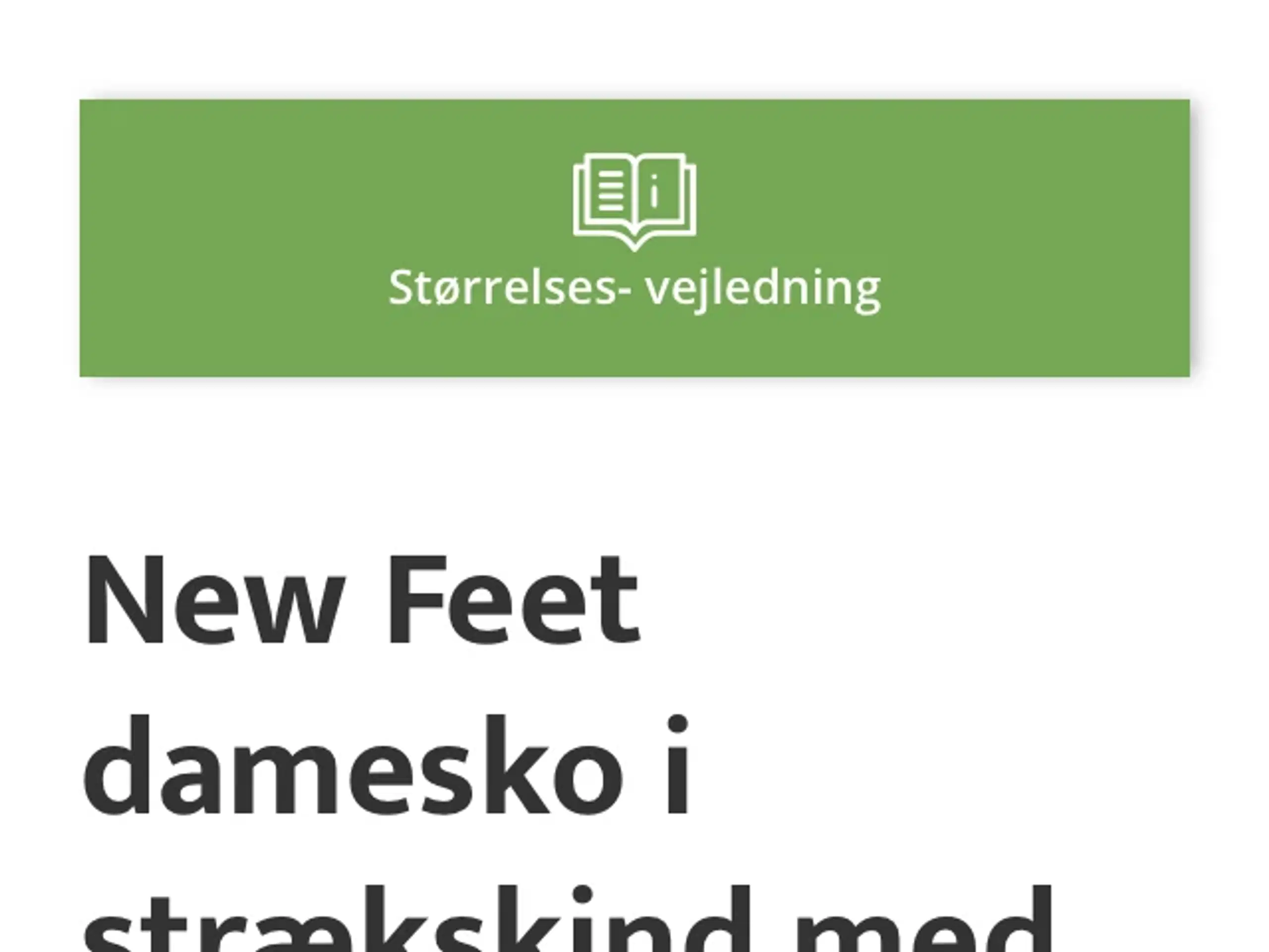 Sko 36 new feet nedsat