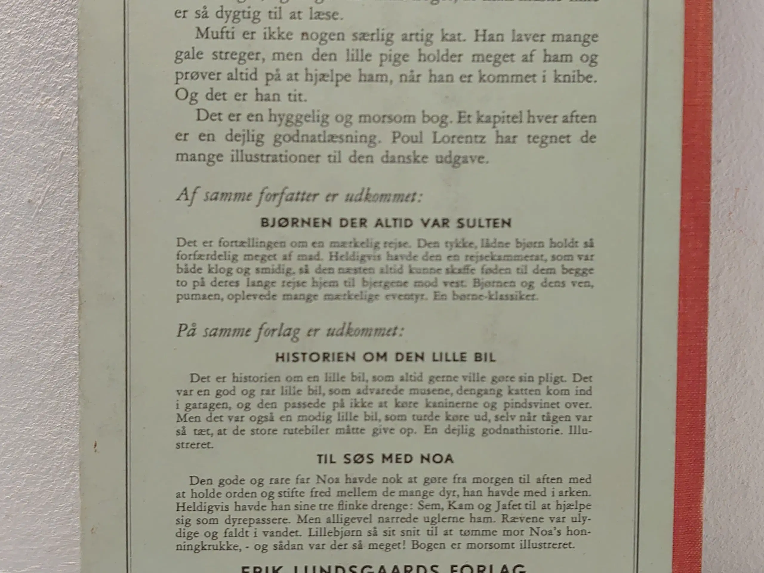 Frank Alden: Katten der hed Mufti År 1957