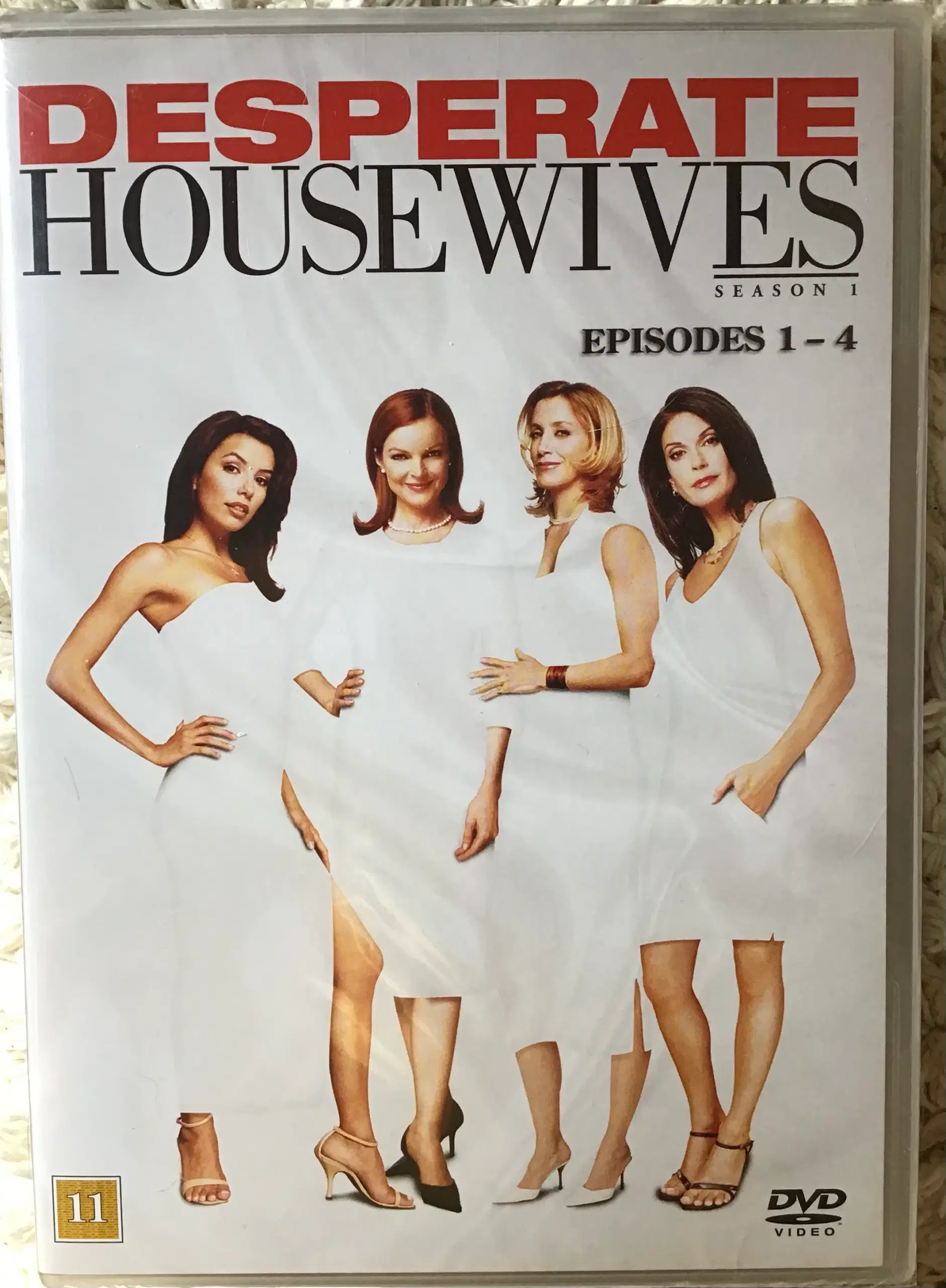 Desperate Housewives sæson 1 1-4 (i folie)