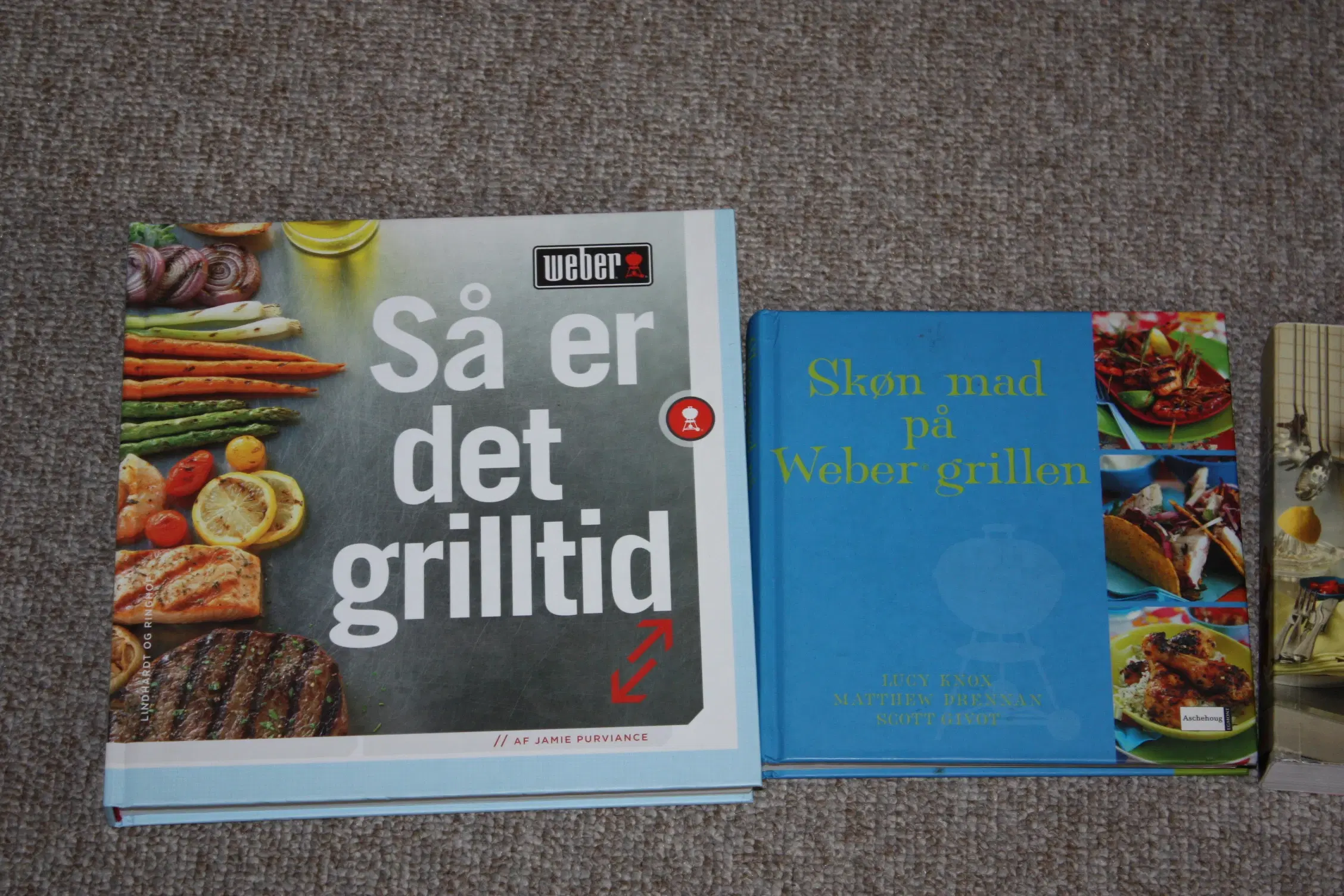 Skøn mad på Weber grillen