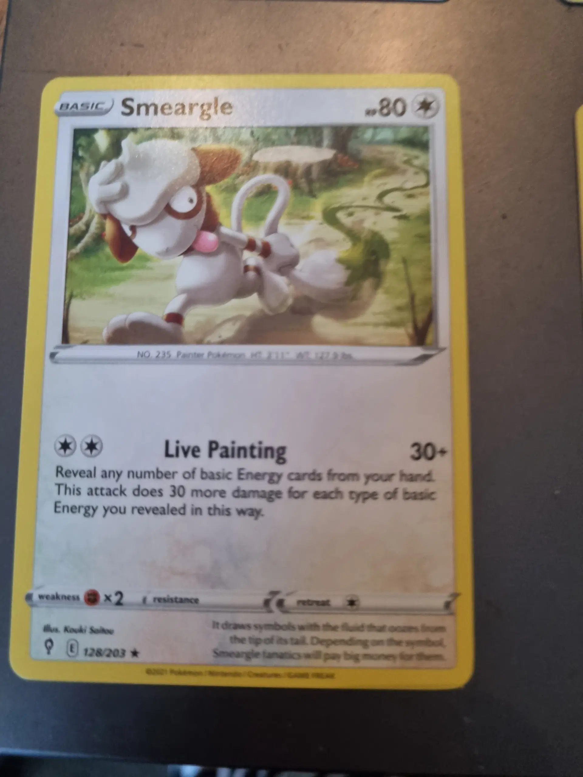 Pokemon kort fra forskellige serier