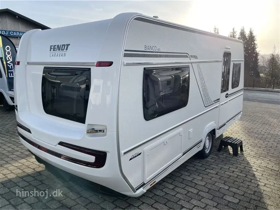 2024 - Fendt Bianco Activ 465 SFH   Dejlig vogn med endesiddegruppe og franskseng fra Hinshøj Caravan A/S