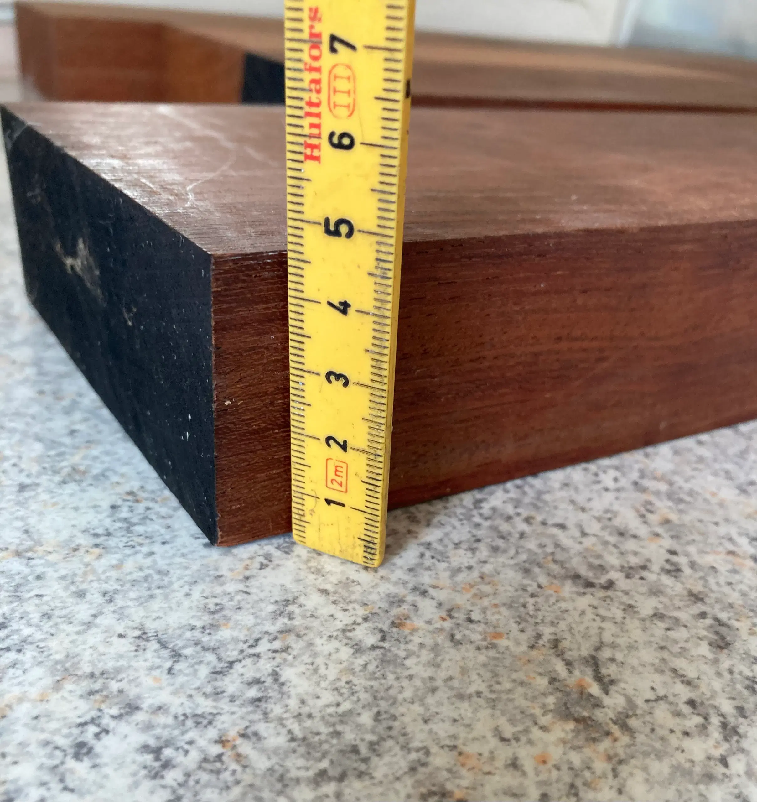 Hårdtræ 4cm x 12cm - Jatoba træsort