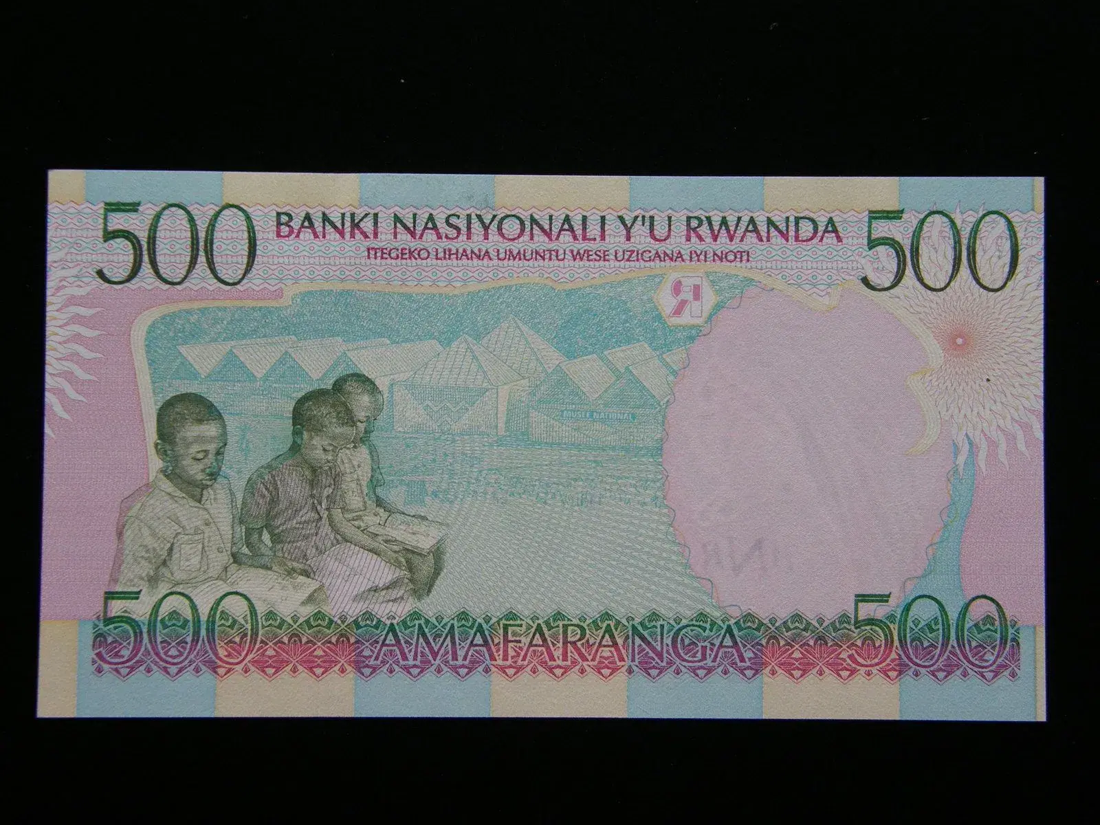 Rwanda  500 Francs 1998  P26  Unc