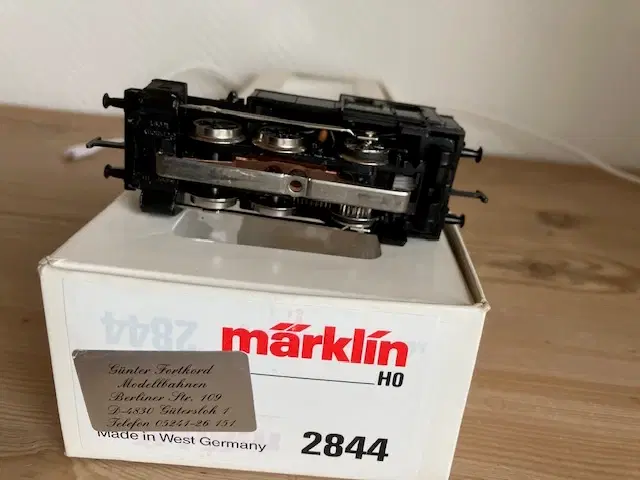 Marklin Nr 500 DSB F lok Fra (2844) analog Flot lo