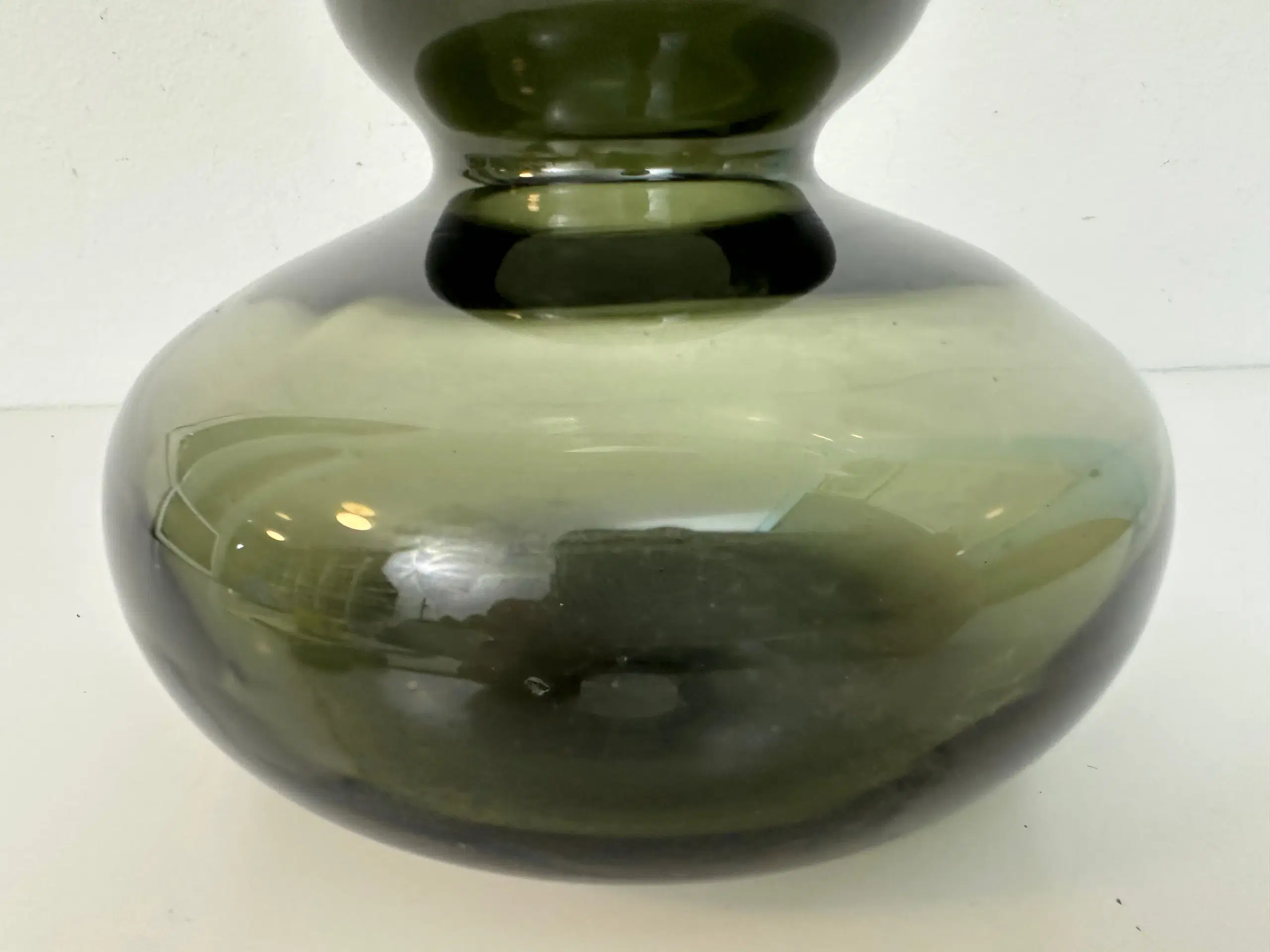 Glas vase (Holmegaard?)