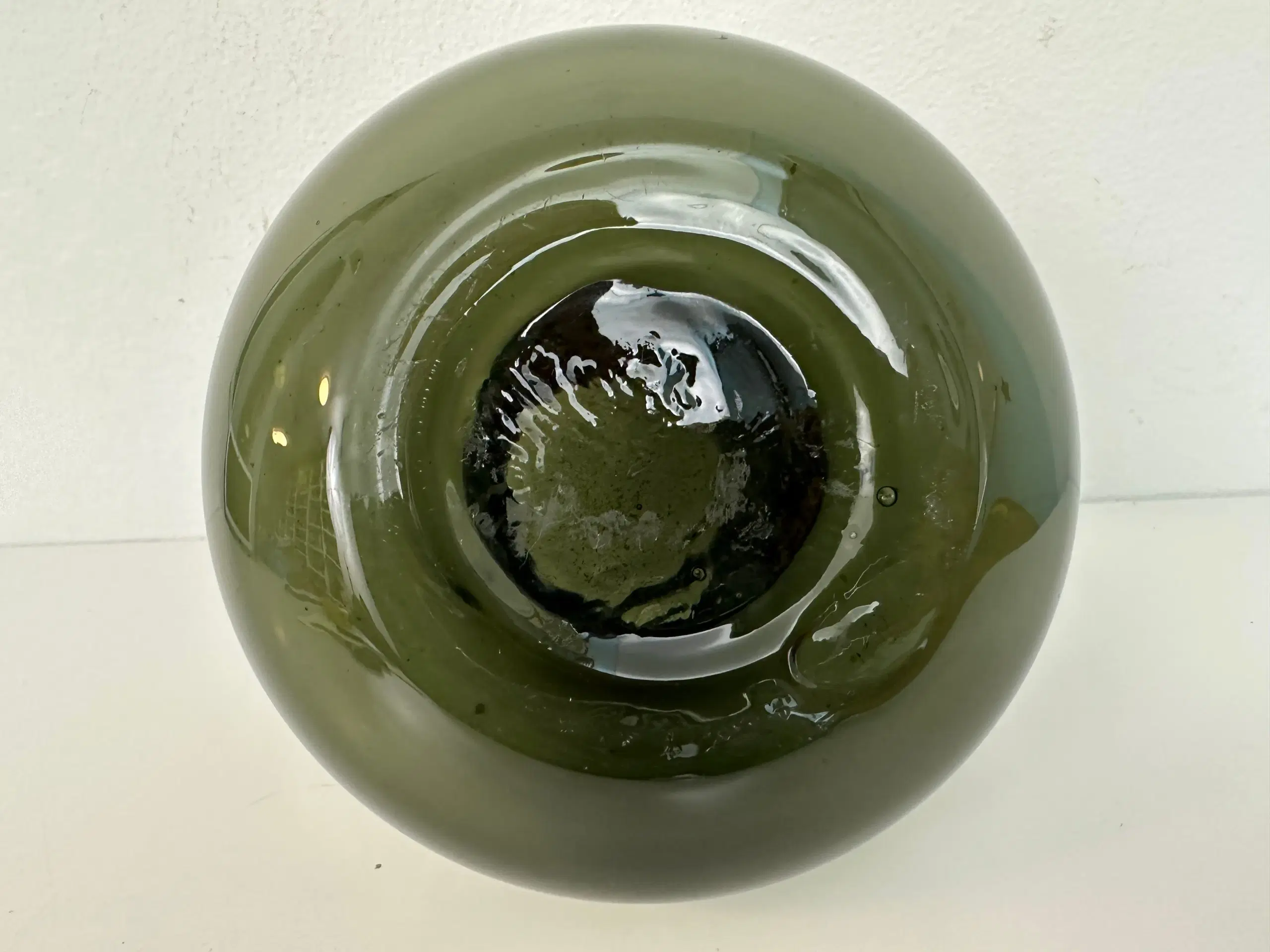 Glas vase (Holmegaard?)