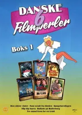 6 DANSKE FILMPERLER ; Stort udvalg SE