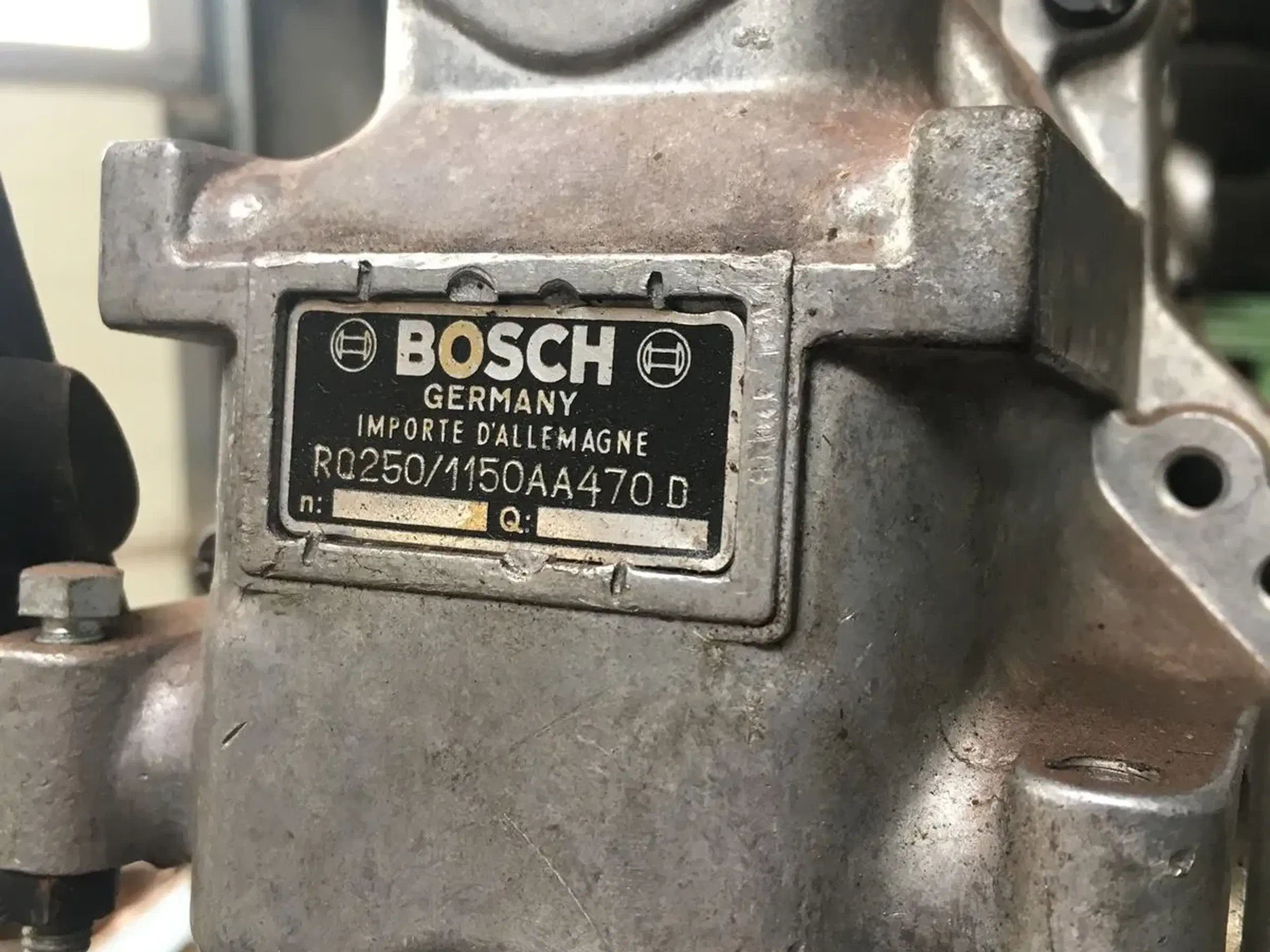 Bosch A brændstofpumpe