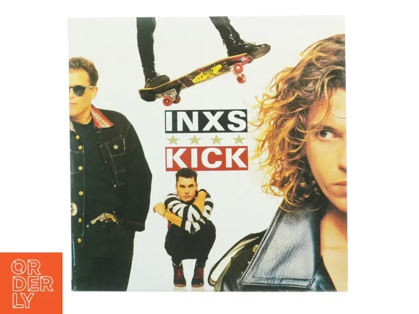 INXS - Kick LP Vinylplade fra Atlantic Records (str 31 x 31 cm)