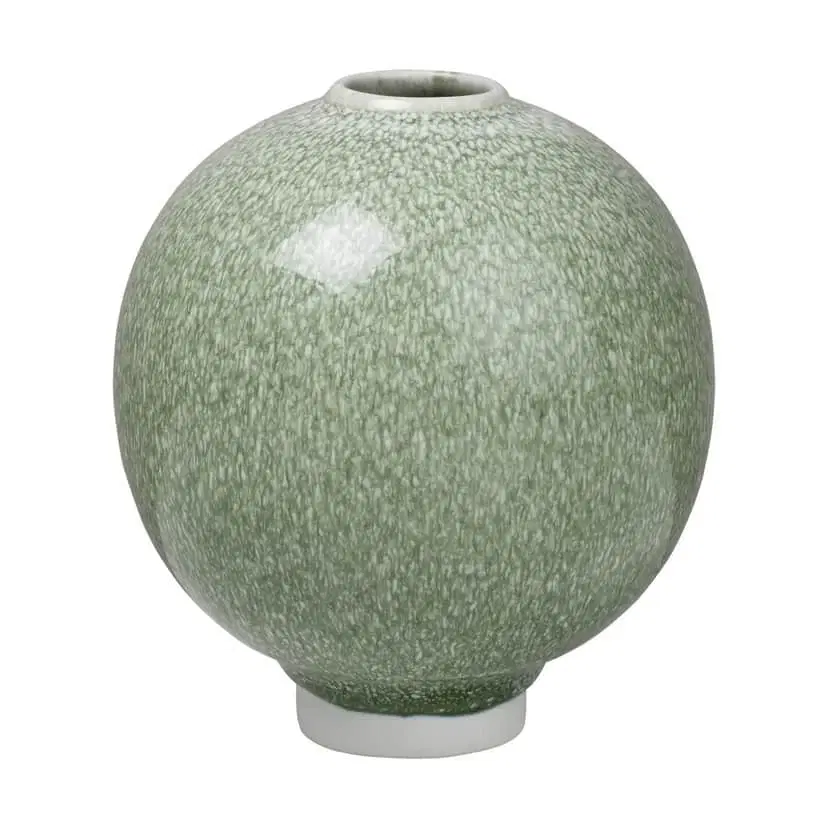 Mosgrøn kähler vase