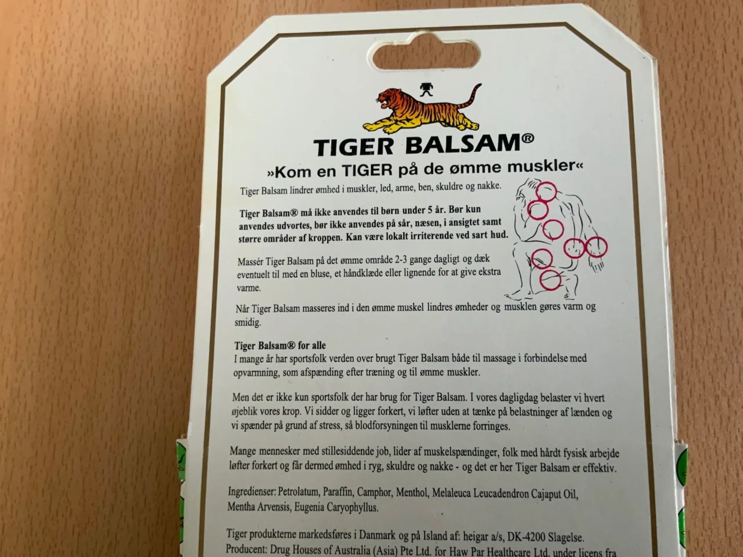 Tiger Balm 19 gr/Tiger Balsam