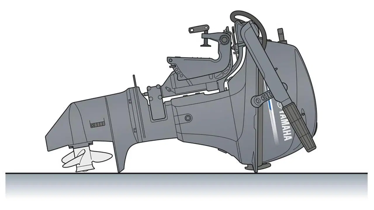 Yamaha 99 HK 4-Takt Påhængsmotor