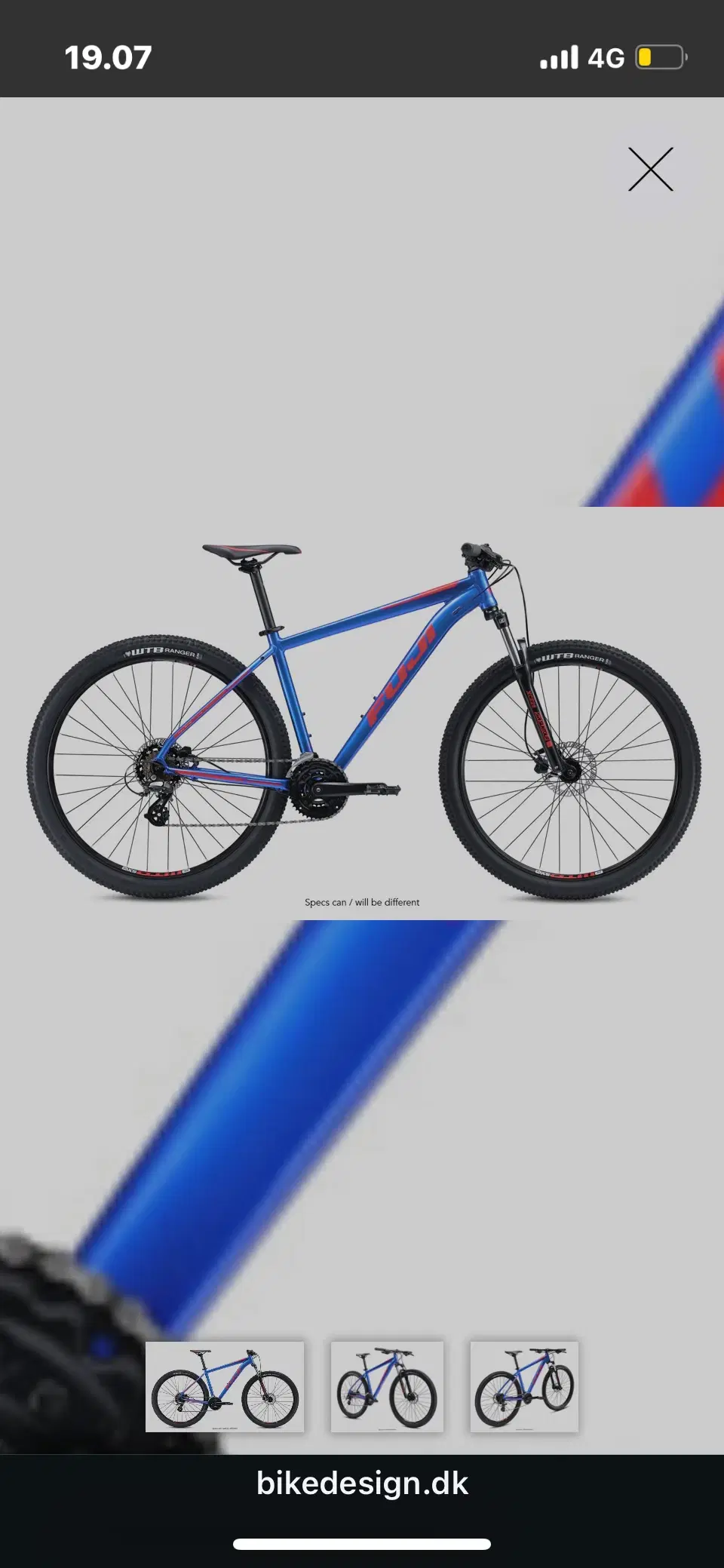 Fuji Nevada 29´´ 40 LTD 2021 MTB cykel