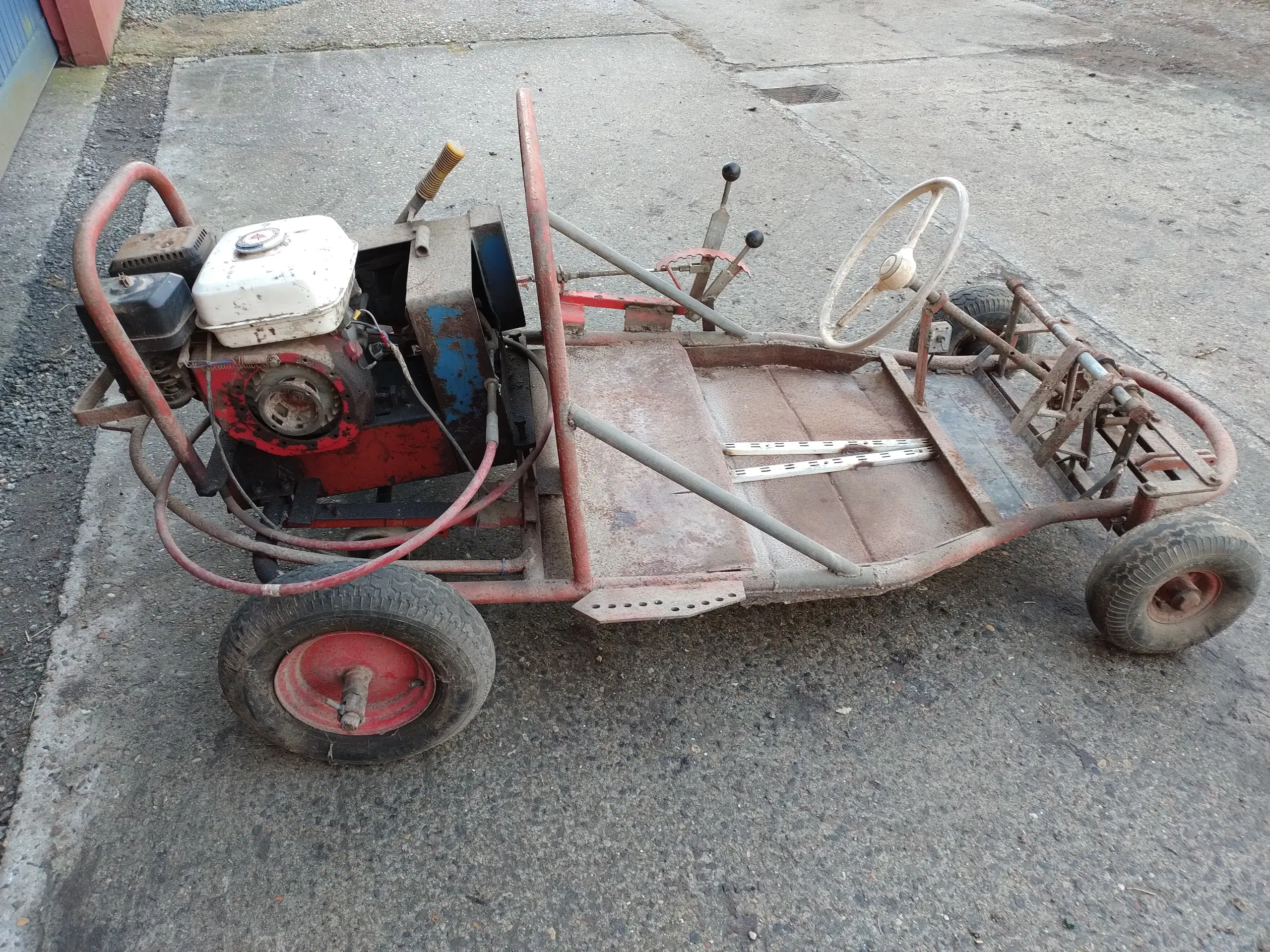 Hjemmelavet gokart