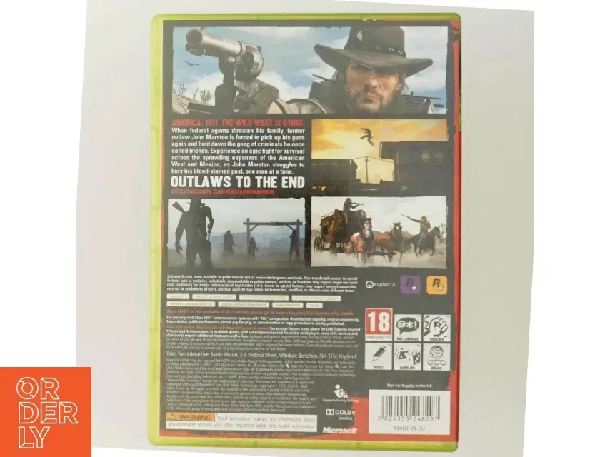 Red Dead Redemption til Xbox 360 fra Rockstar Games