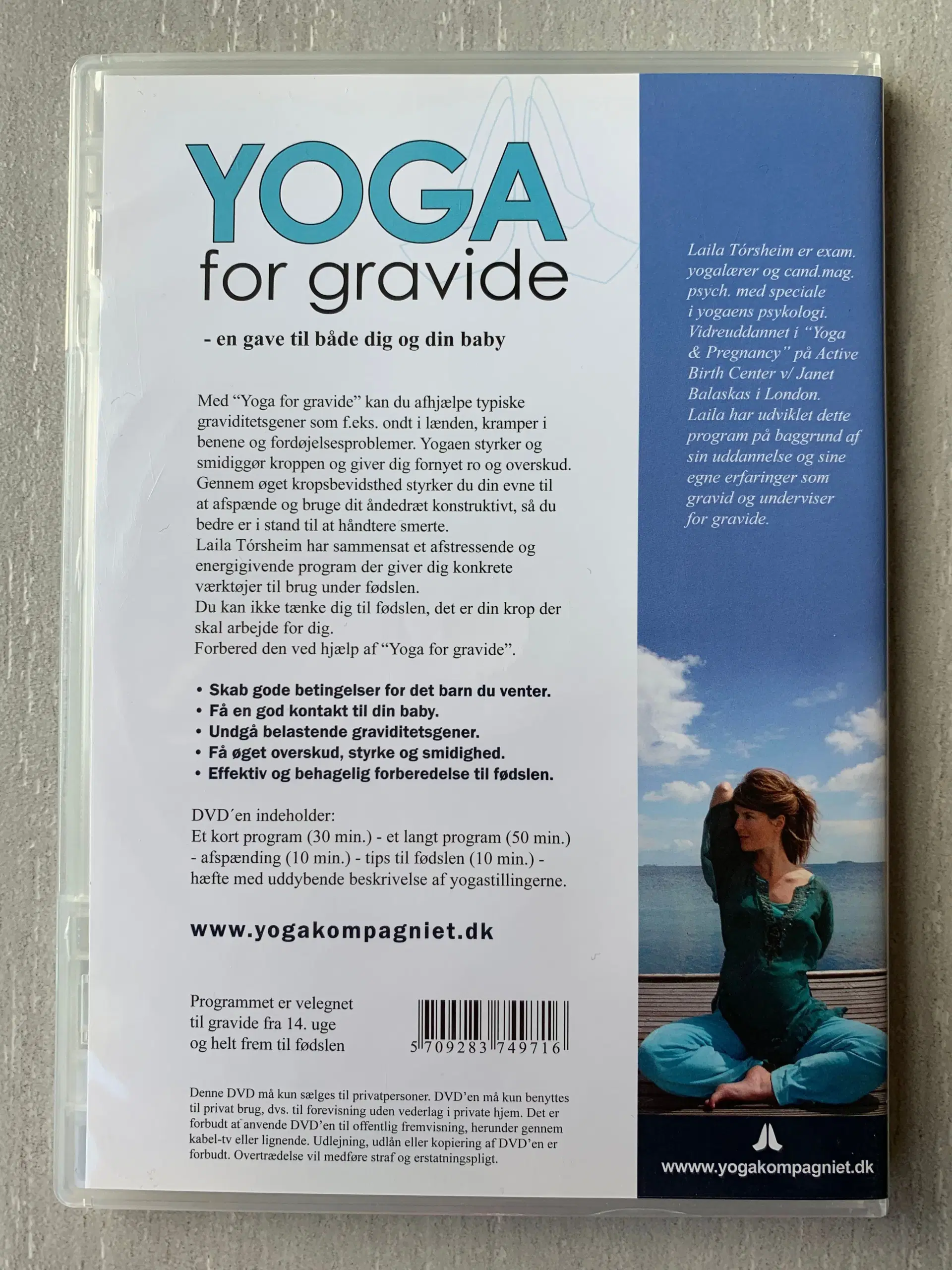 Yoga for gravide DVD