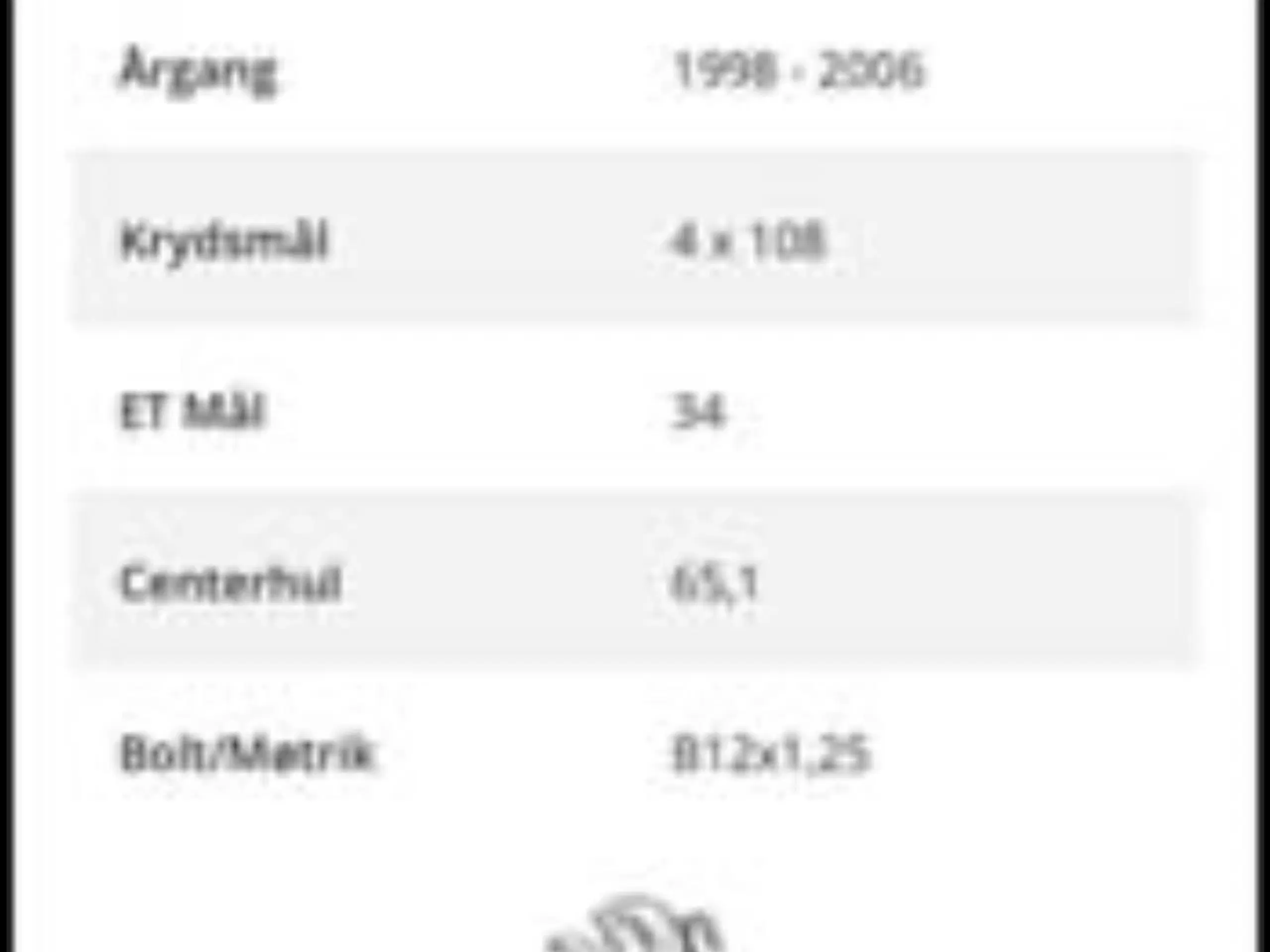 Sommerhjul 175/65x14