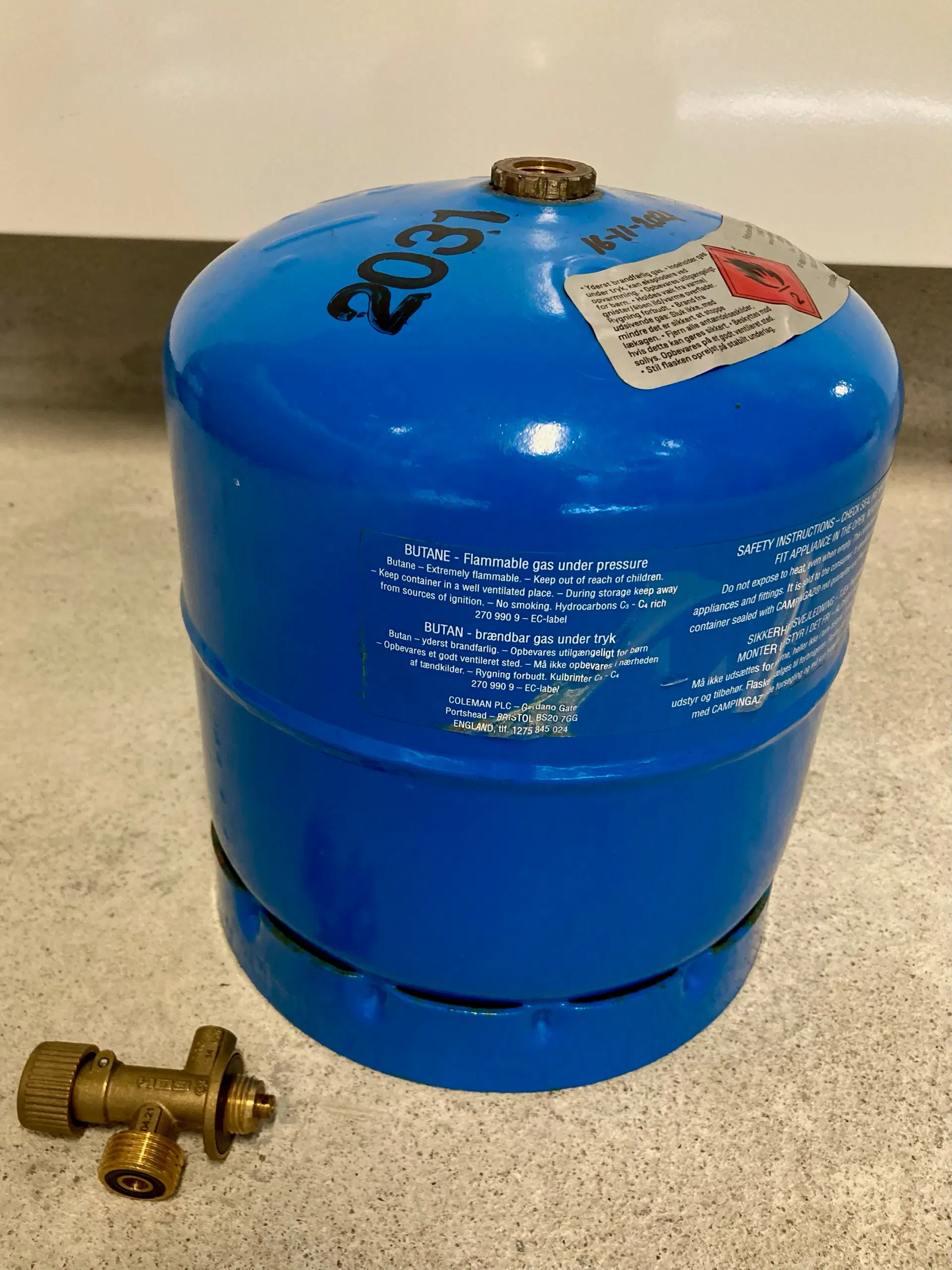 Campingaz 3 kg gasflaske inkl gas KERTEMINDE