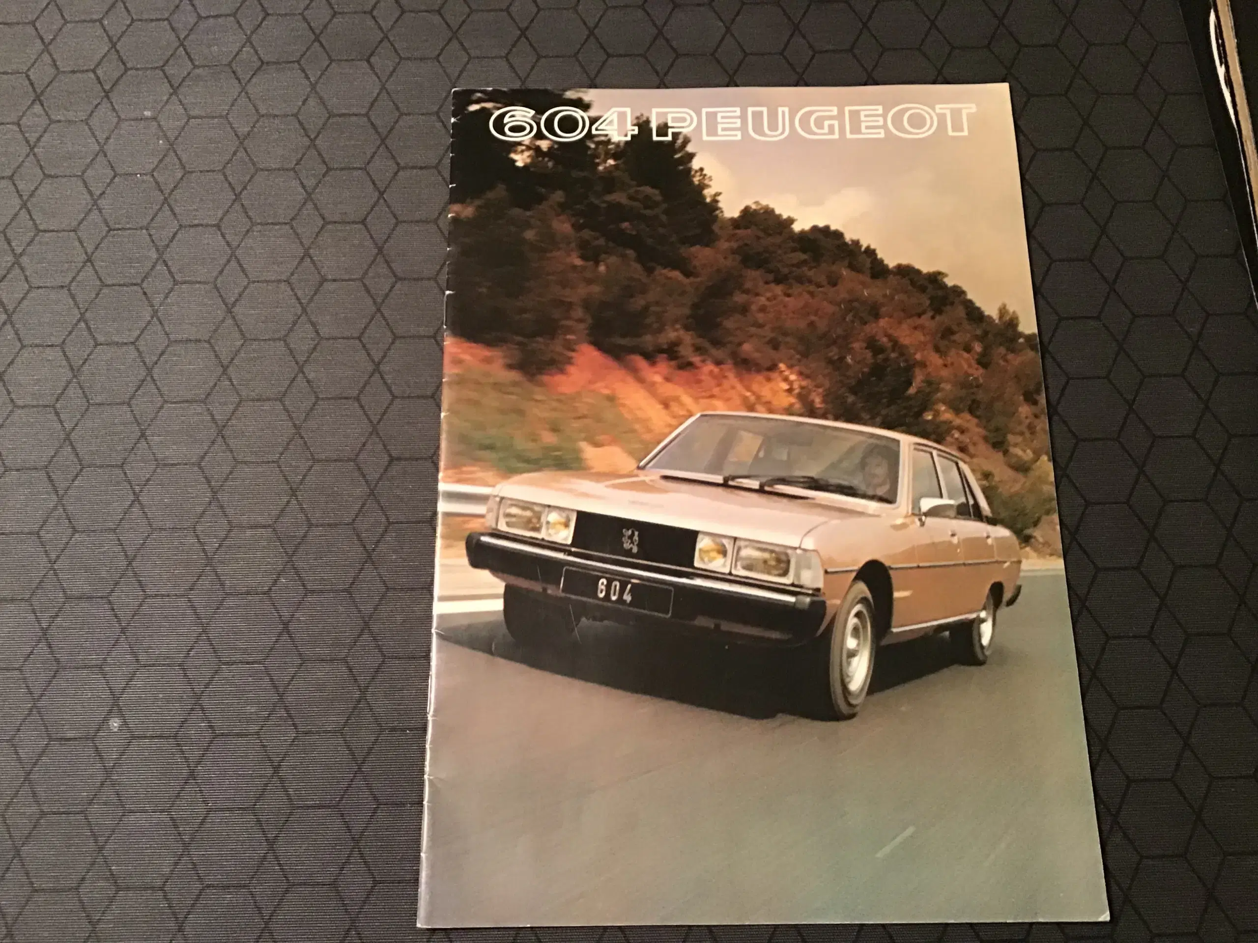 Peugeot 604 brochure