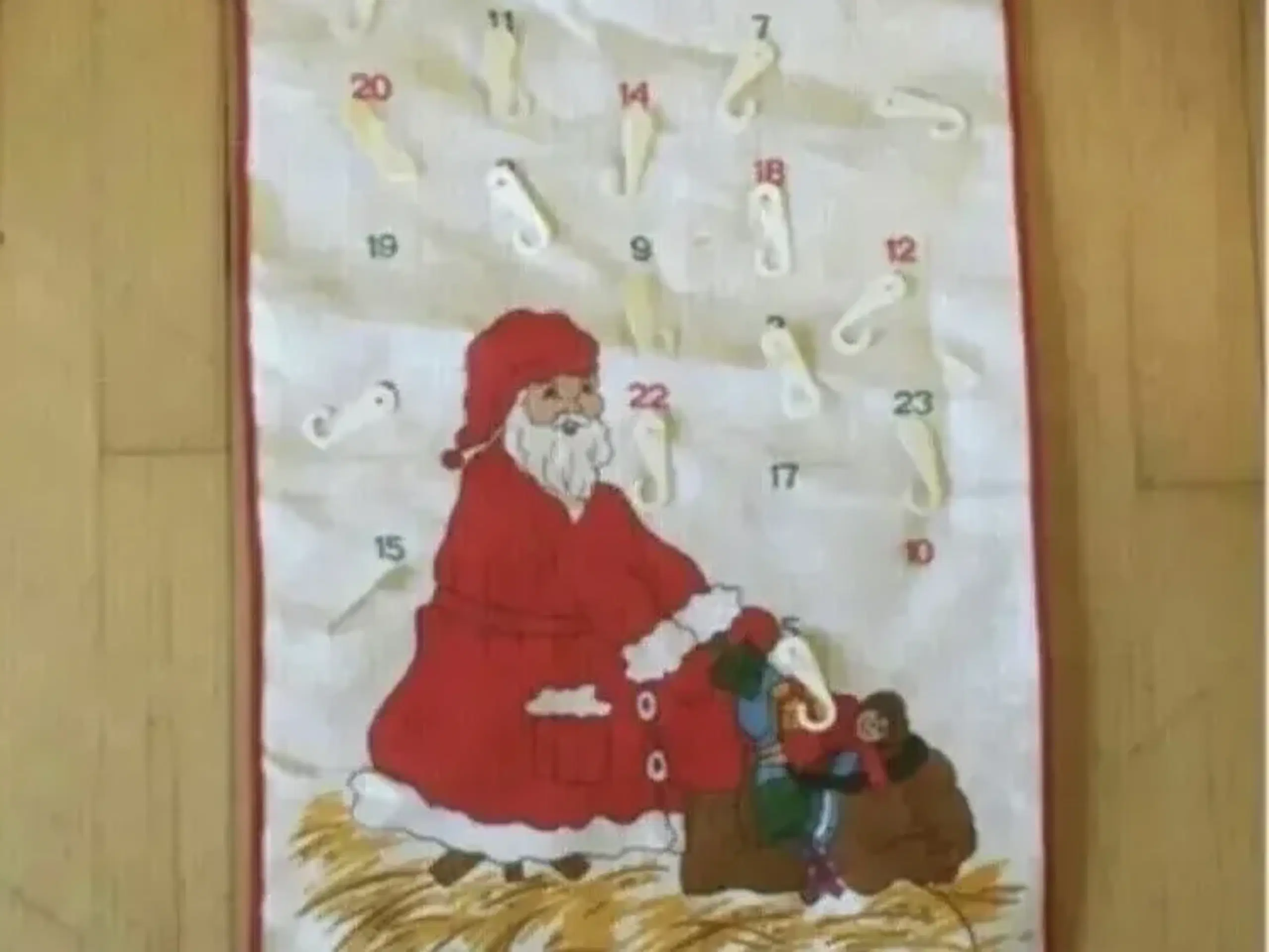 Retro julekalender pakkekalender