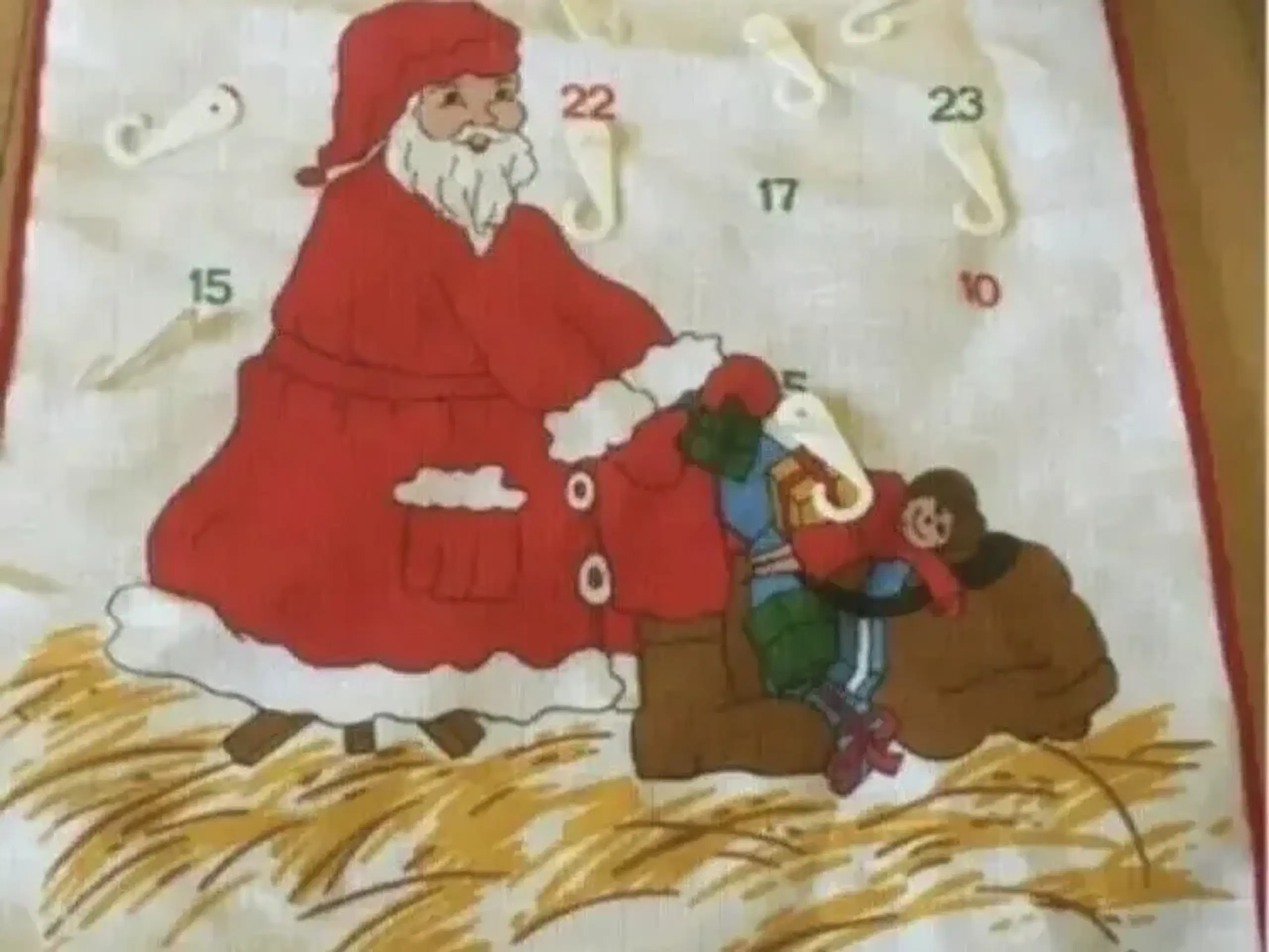 Retro julekalender pakkekalender