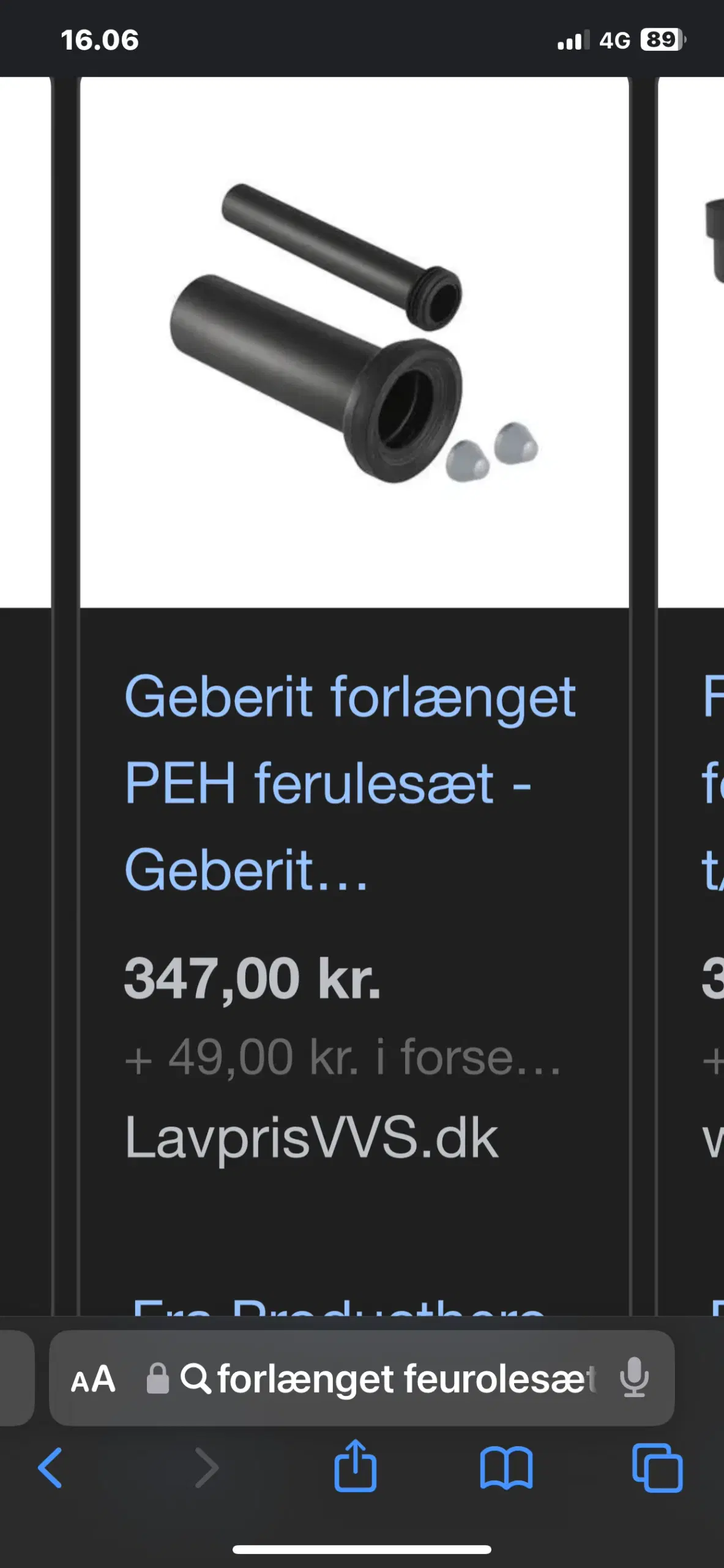 Forlænget ferulesæt