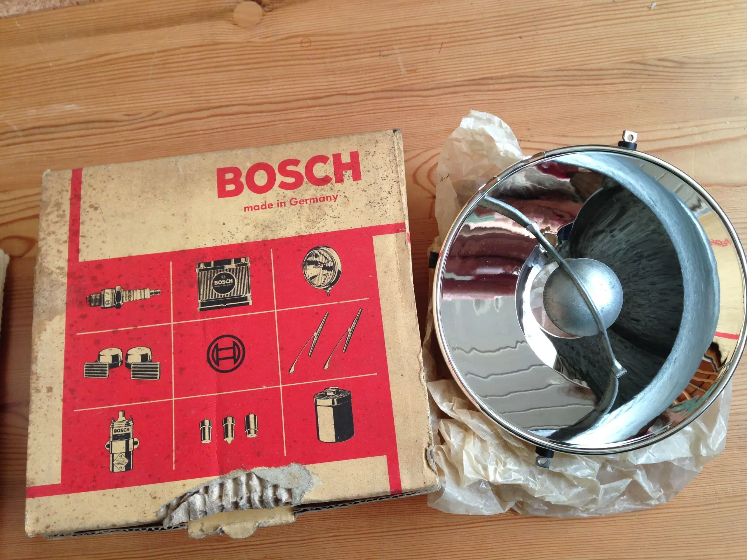 Nye BOSCH lygteparaboler 6"