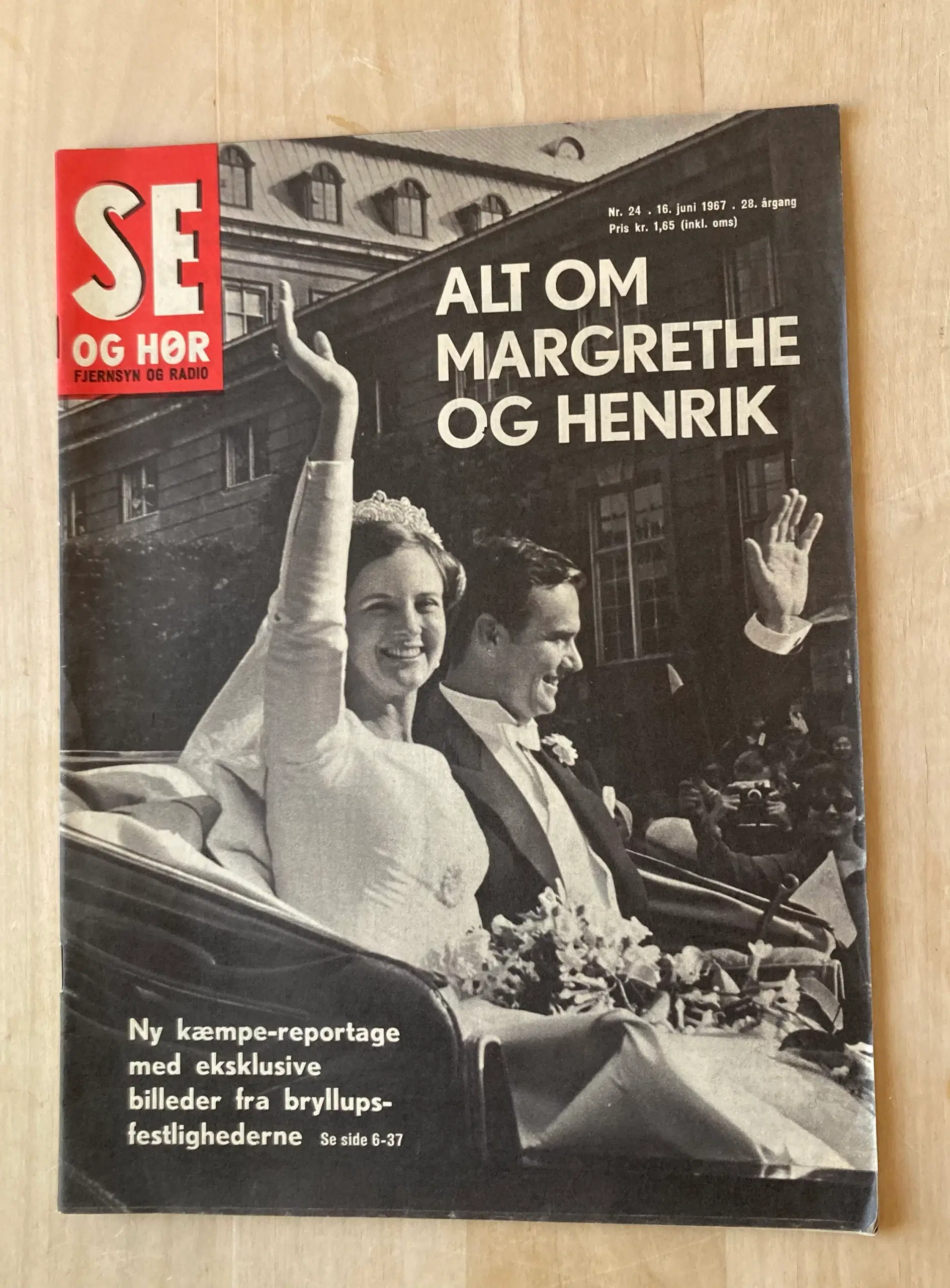 Se og Hør/1966 Dronning Margrethe og Prins Henrik