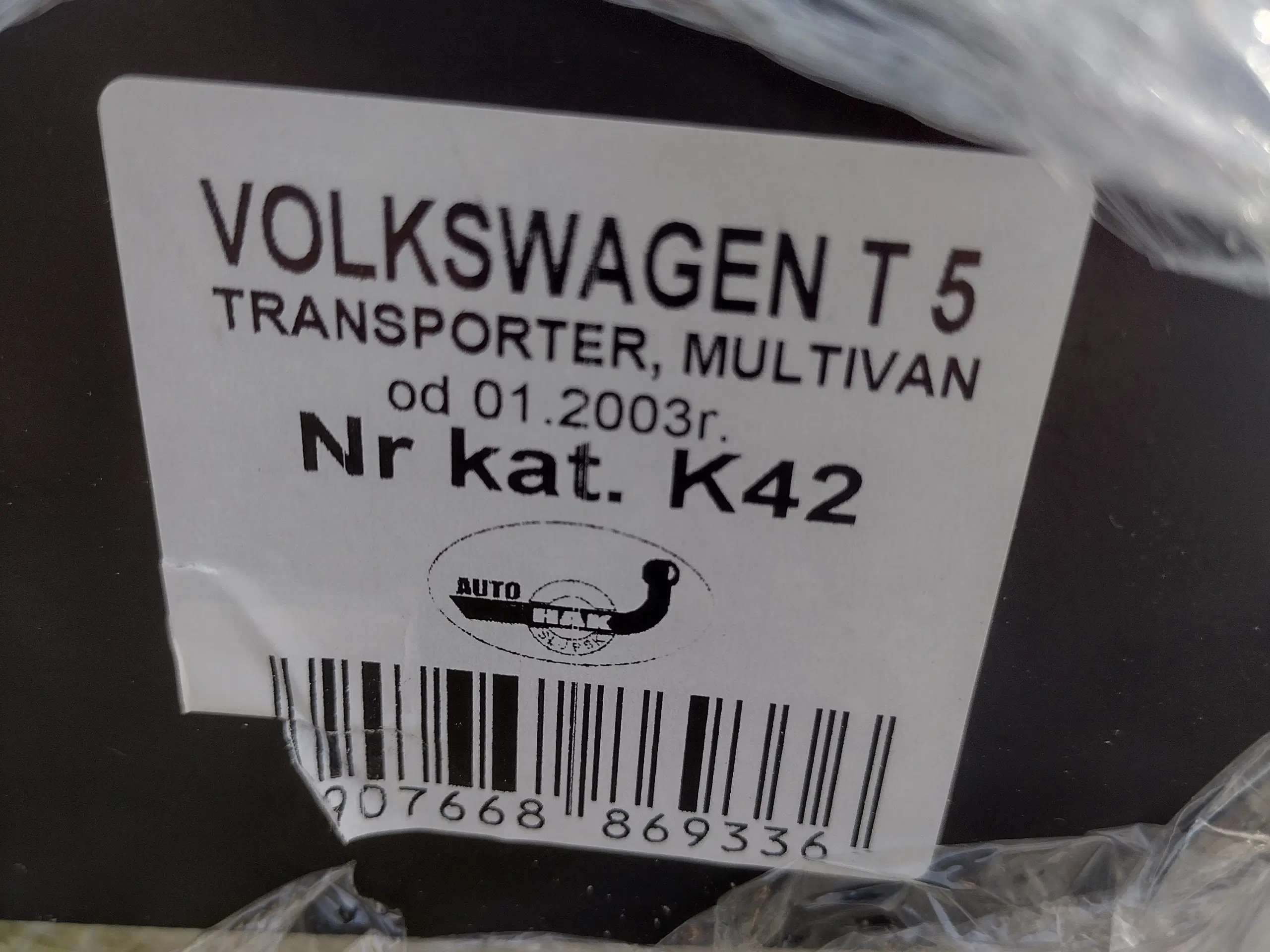 Anhængertræk VW T5