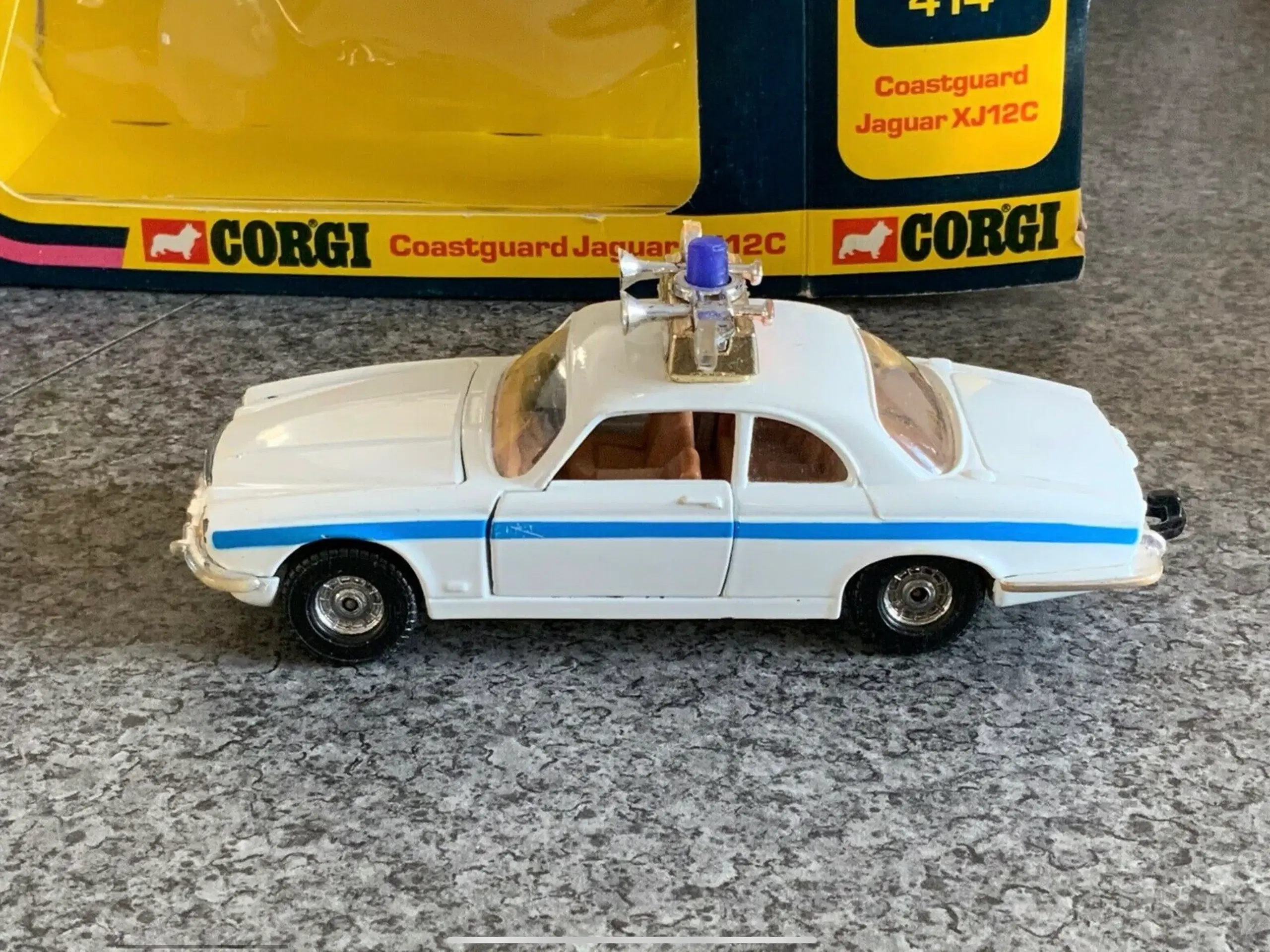 Corgi Toys No 414  Coastguard Jaguar XJ12C