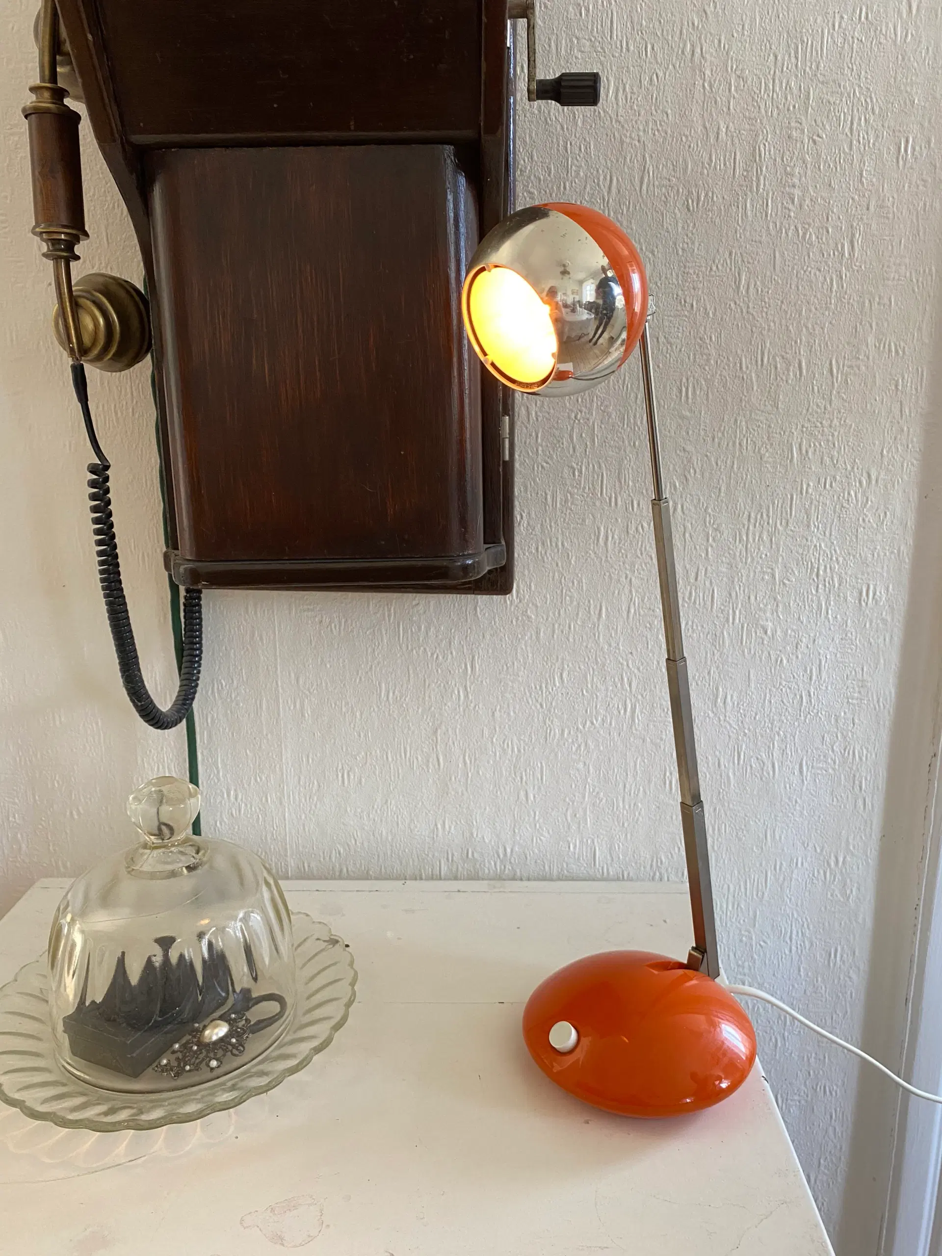 Tysk design lampe fra 70 erne