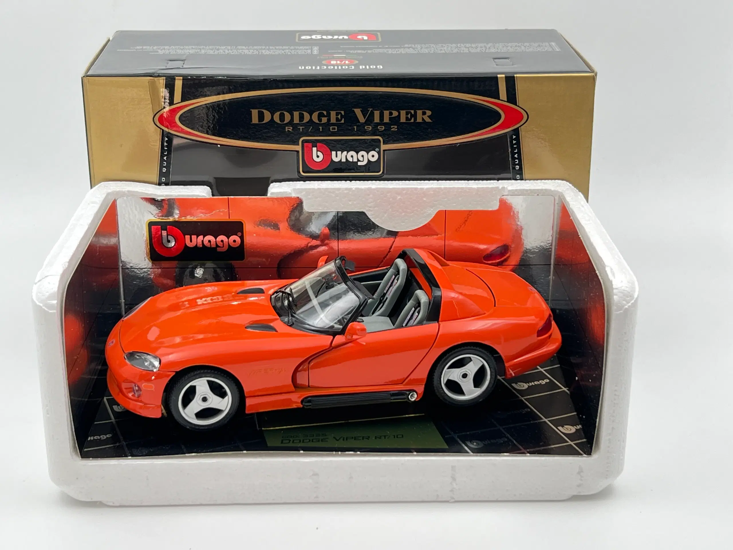 1992 Dodge - Viper RT/10 - Orange 1:18