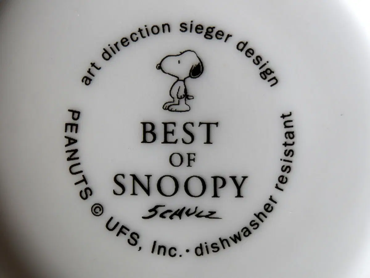 Flot kop med Nuser (Snoopy)