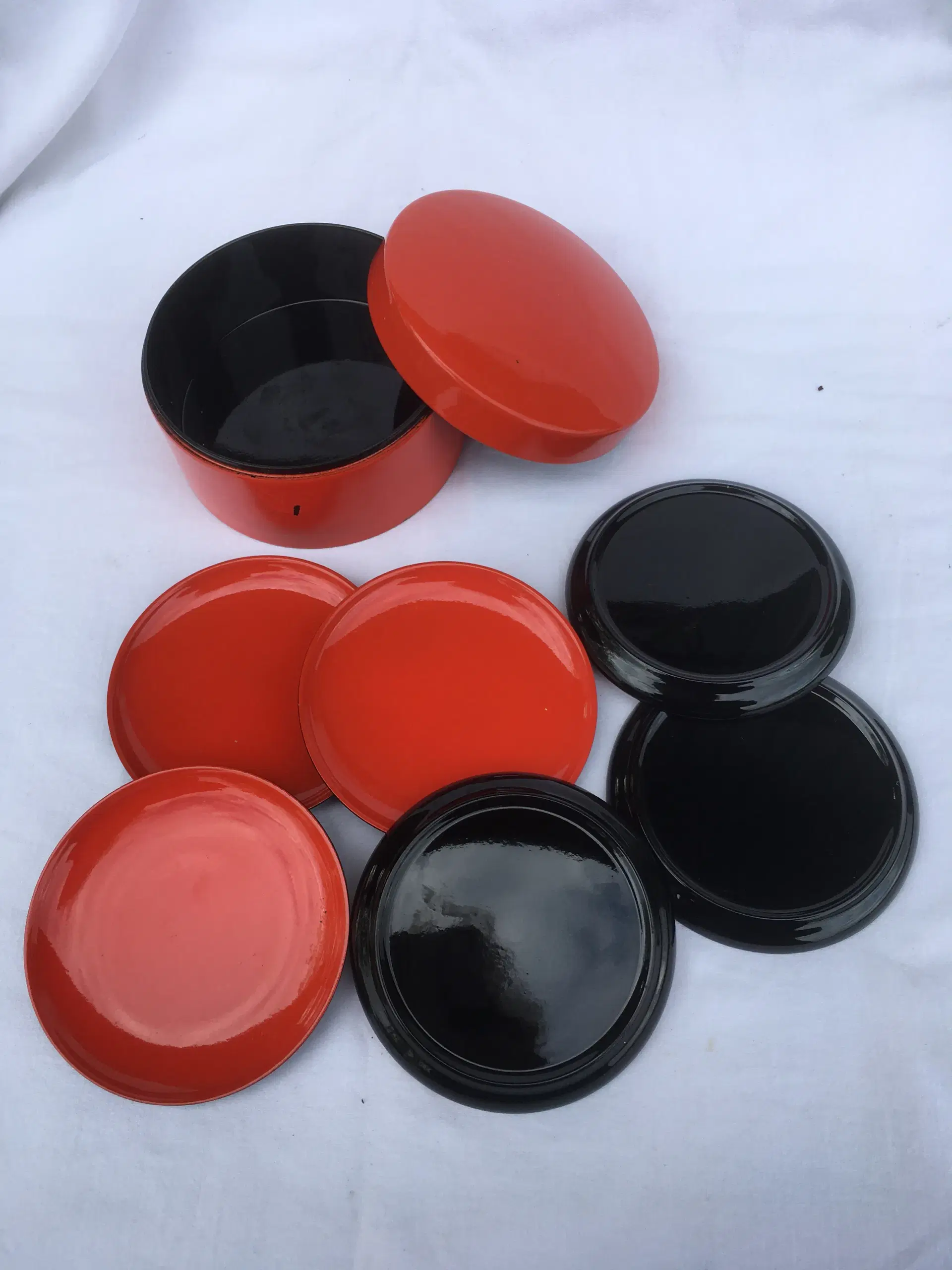 Plast coasters