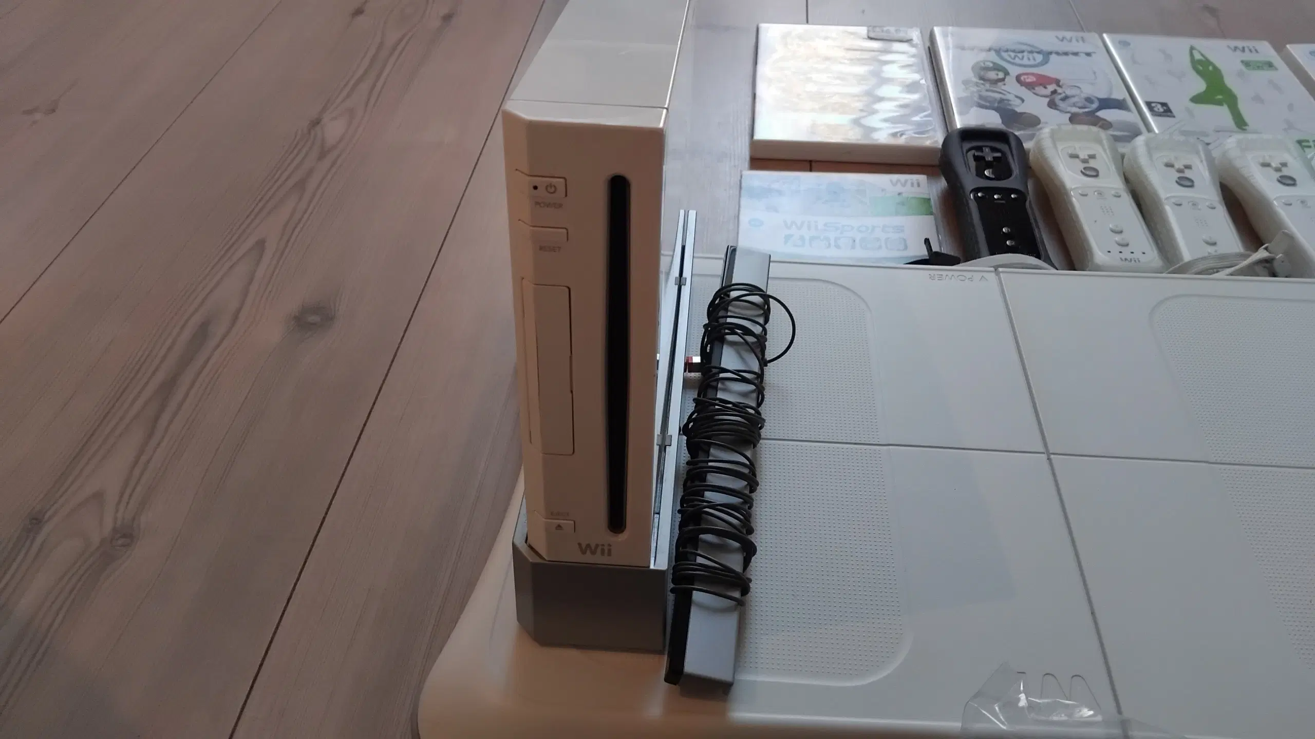 Nintendo Wii with balance board  games