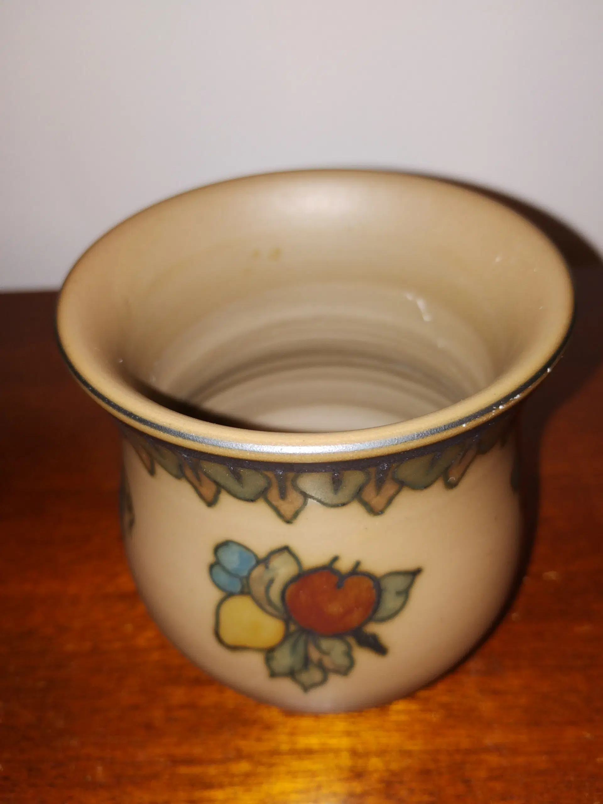 Hjorth keramik vase/krukke