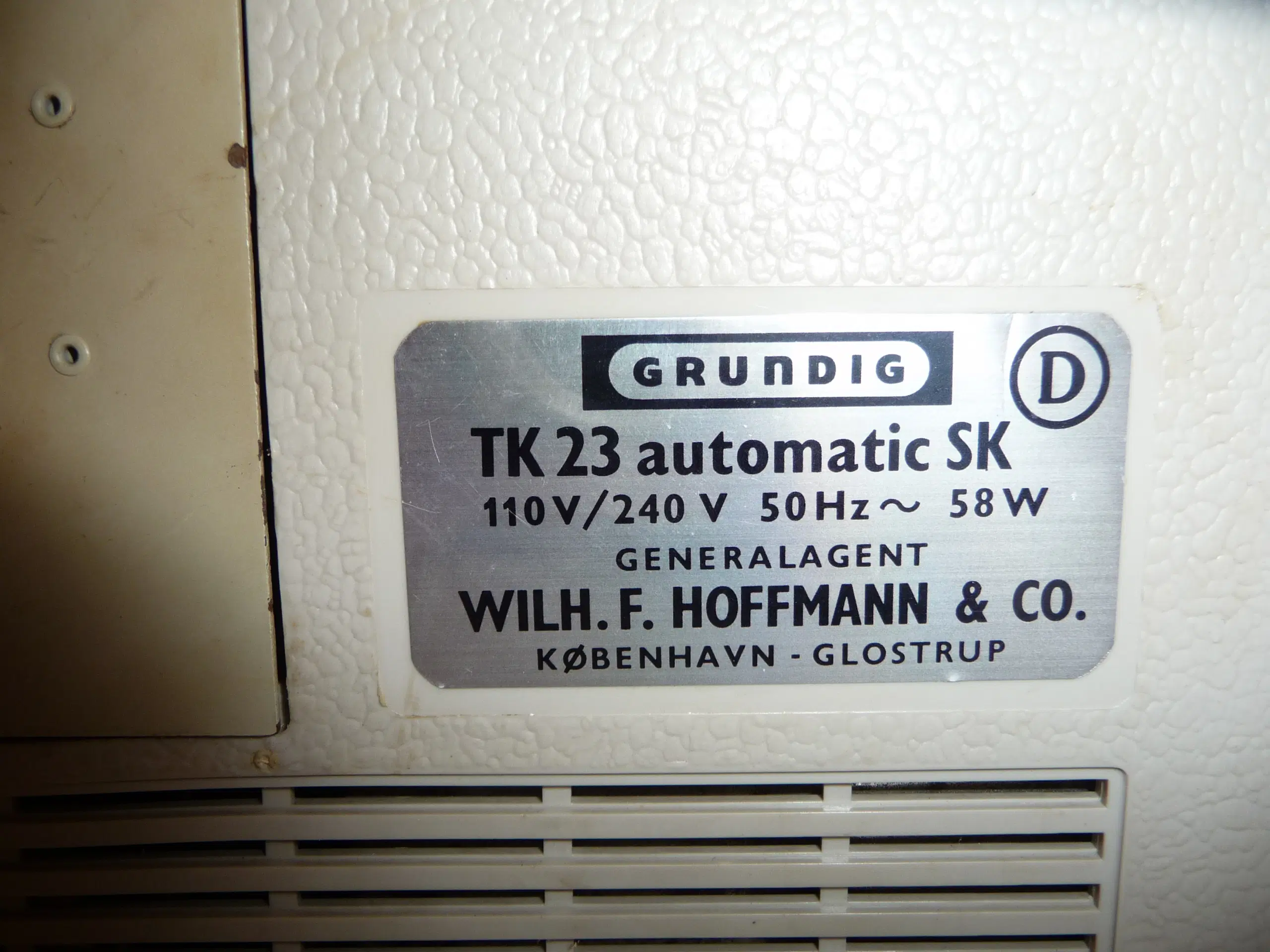 gammel grundig tk 23 afspiller giv et bud