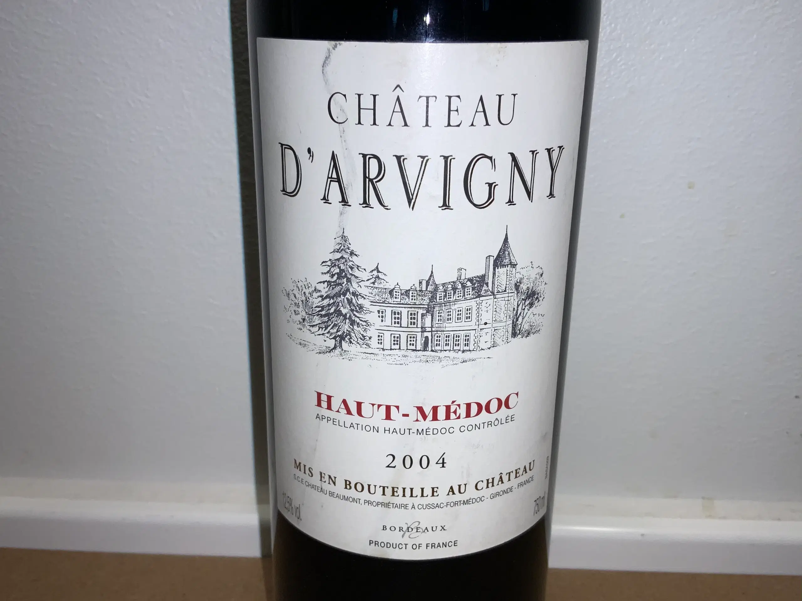 Rødvin 2004 Chateau D’Arvigny Haut-Medoc